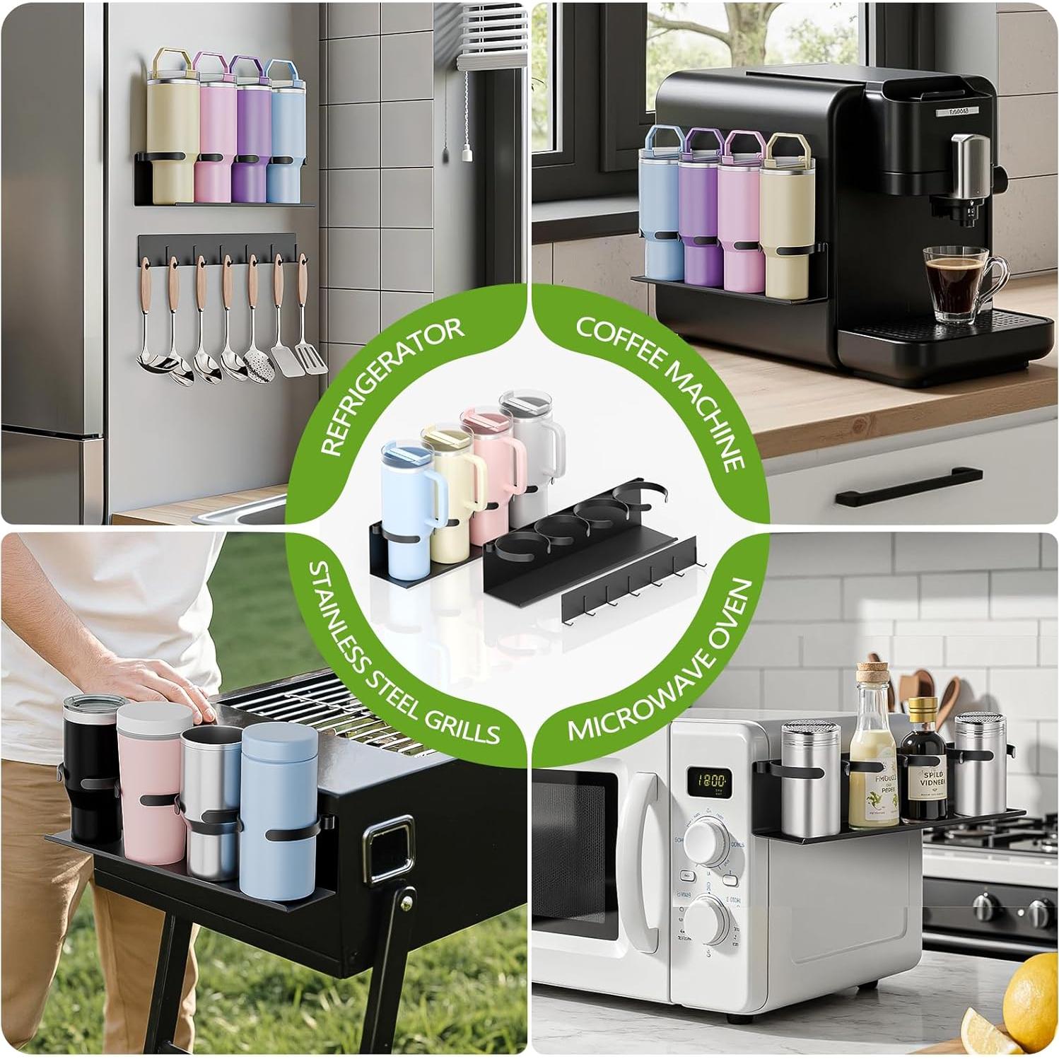 Soporte Magnético para Tazas HELLO.HELEN 2 Pcs 5.9 kg