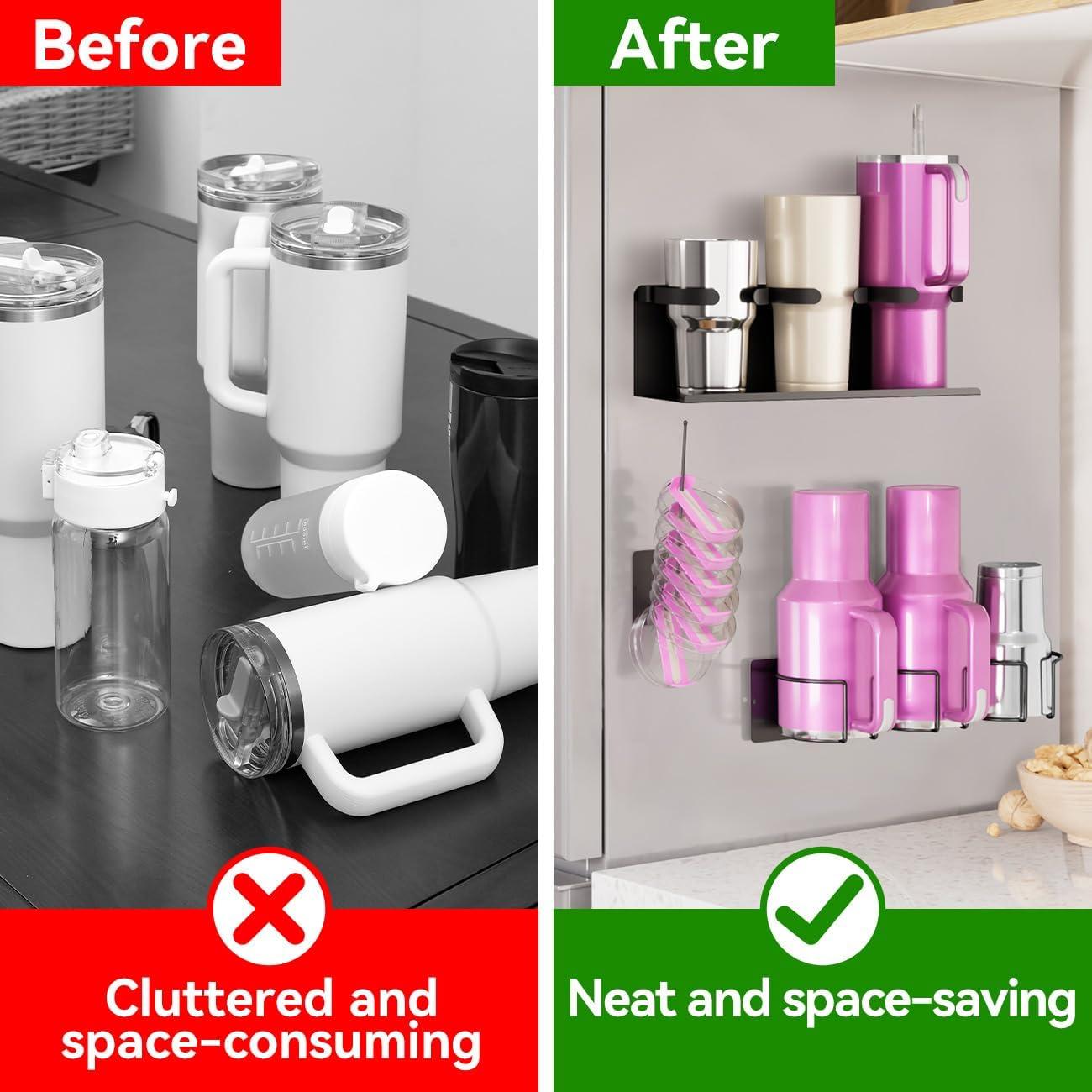 Soporte Magnético para Tazas Stanley Veitail-3 Negro 6 Botellas