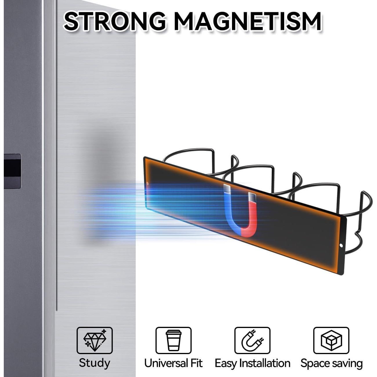 Soporte Magnético para Tazas Stanley Veitail-3 Negro 6 Botellas