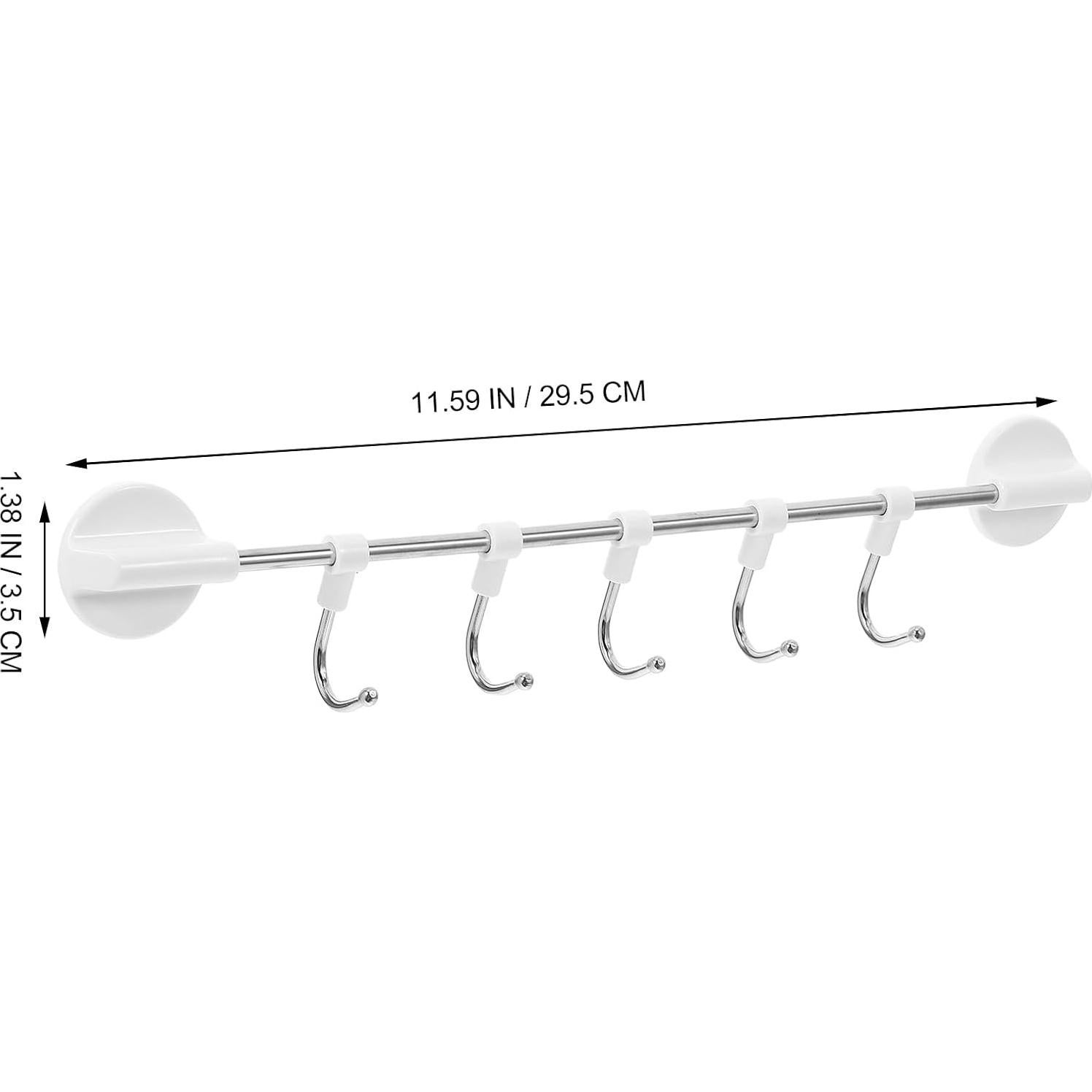 Soporte Magnético para Toallas VOSAREA 29.5 cm Blanco