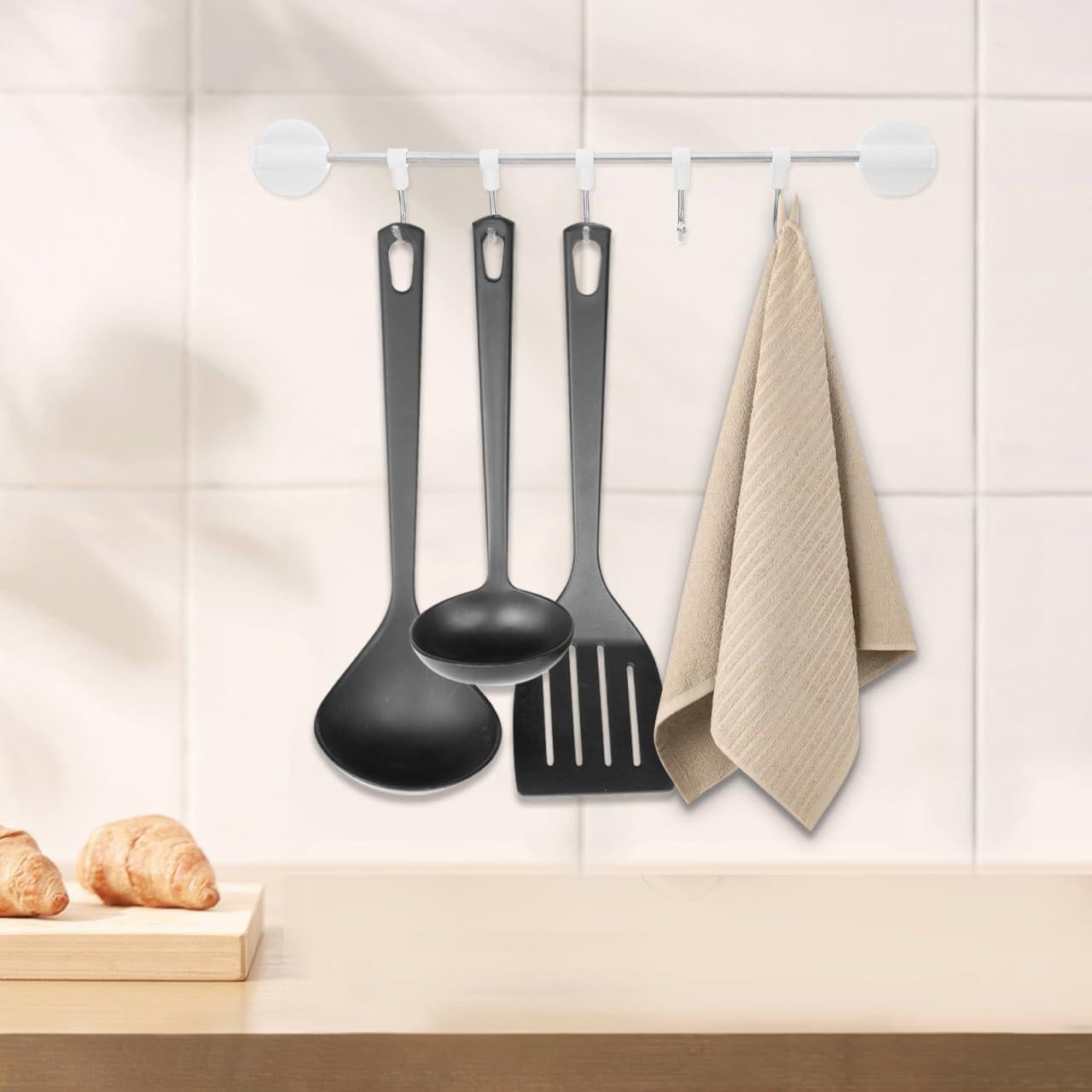 Soporte Magnético para Toallas VOSAREA 29.5 cm Blanco