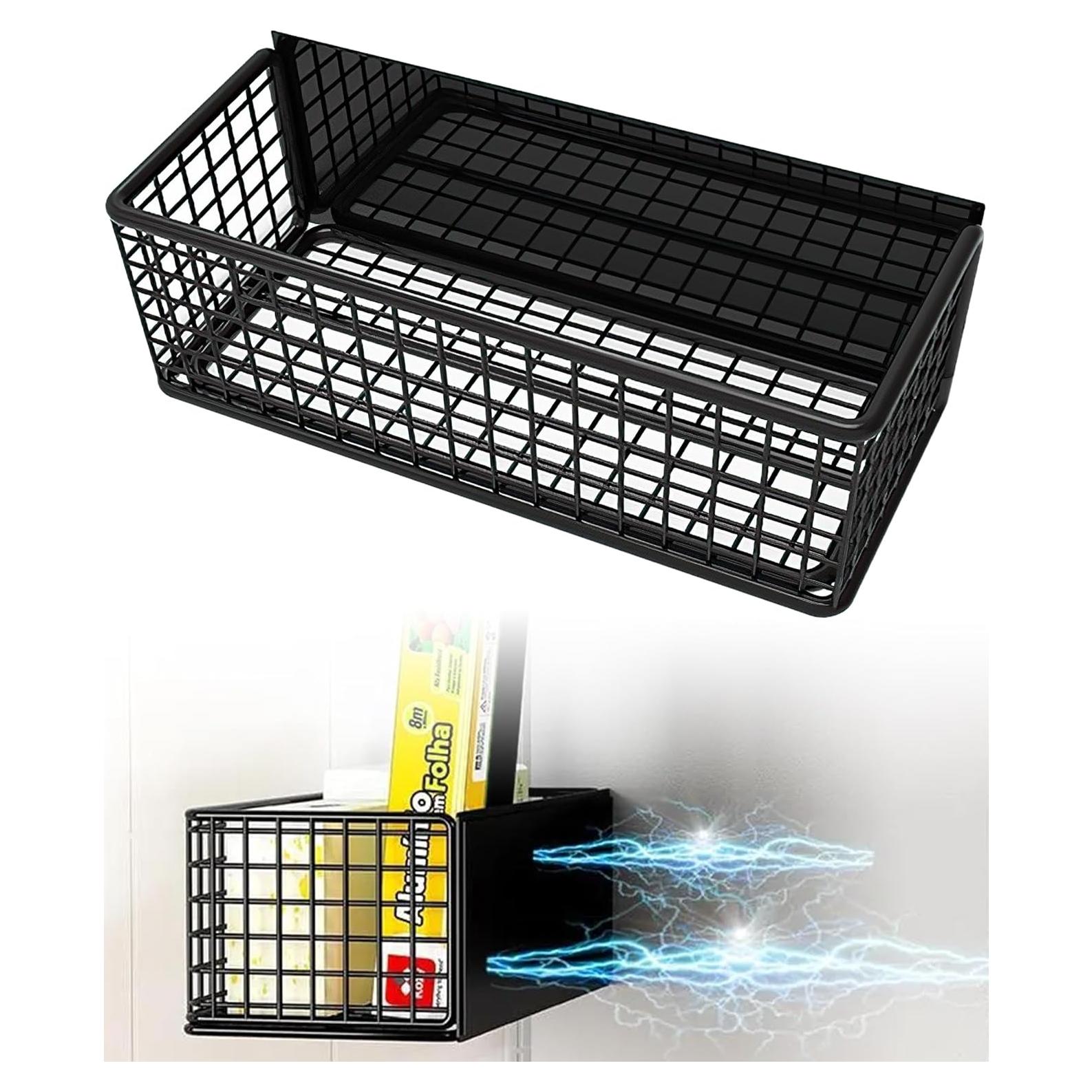 Organizador Magnético de Cesta Winbell para Refrigerador 10x24x8cm