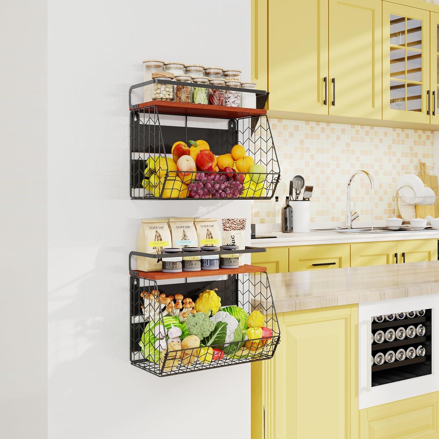 Cesta Magnética para Nevera Yanone - Organizador de Cocina 2.26 kg