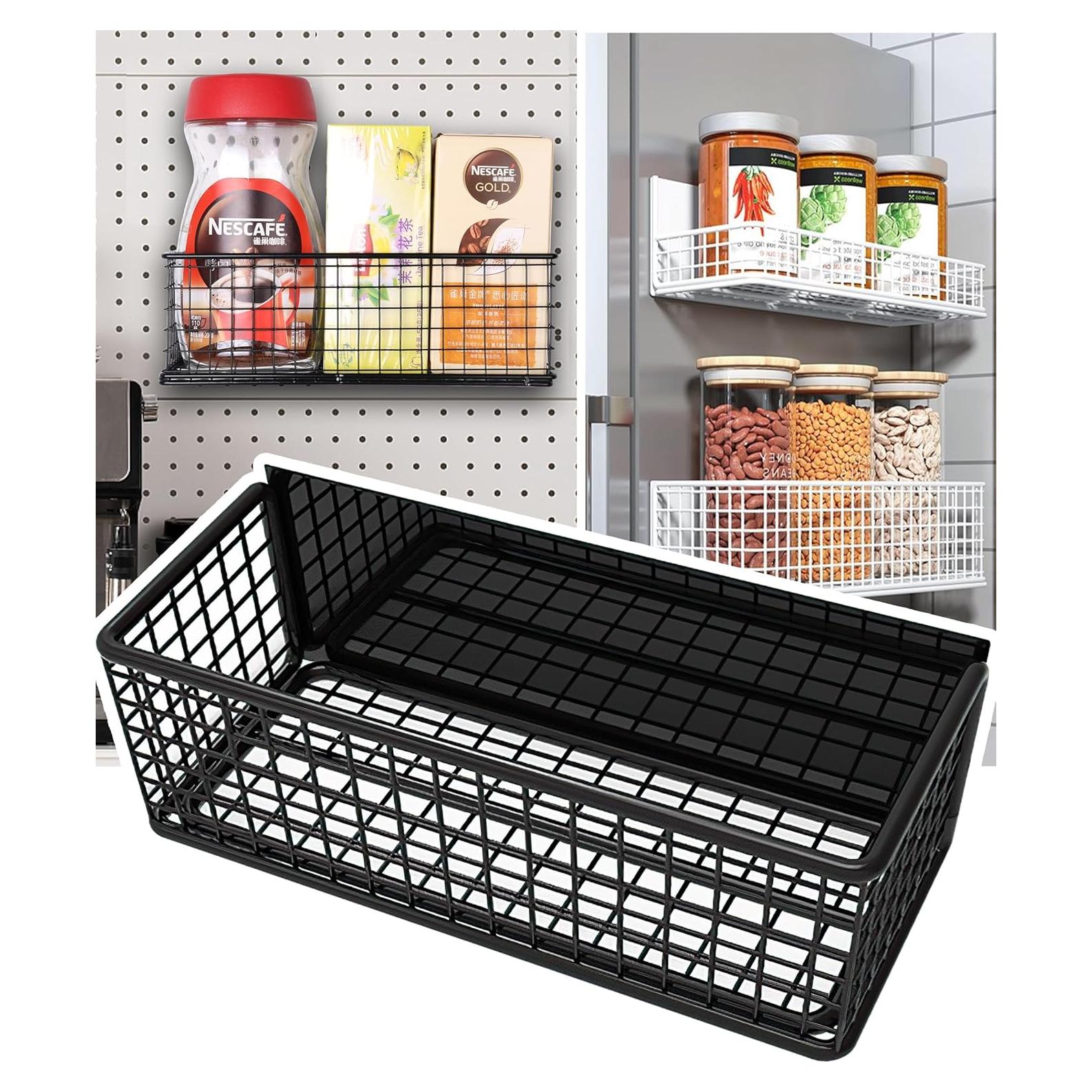 Cesta Magnética LIFEFAN para Refrigerador 10.4x24.1cm Negro