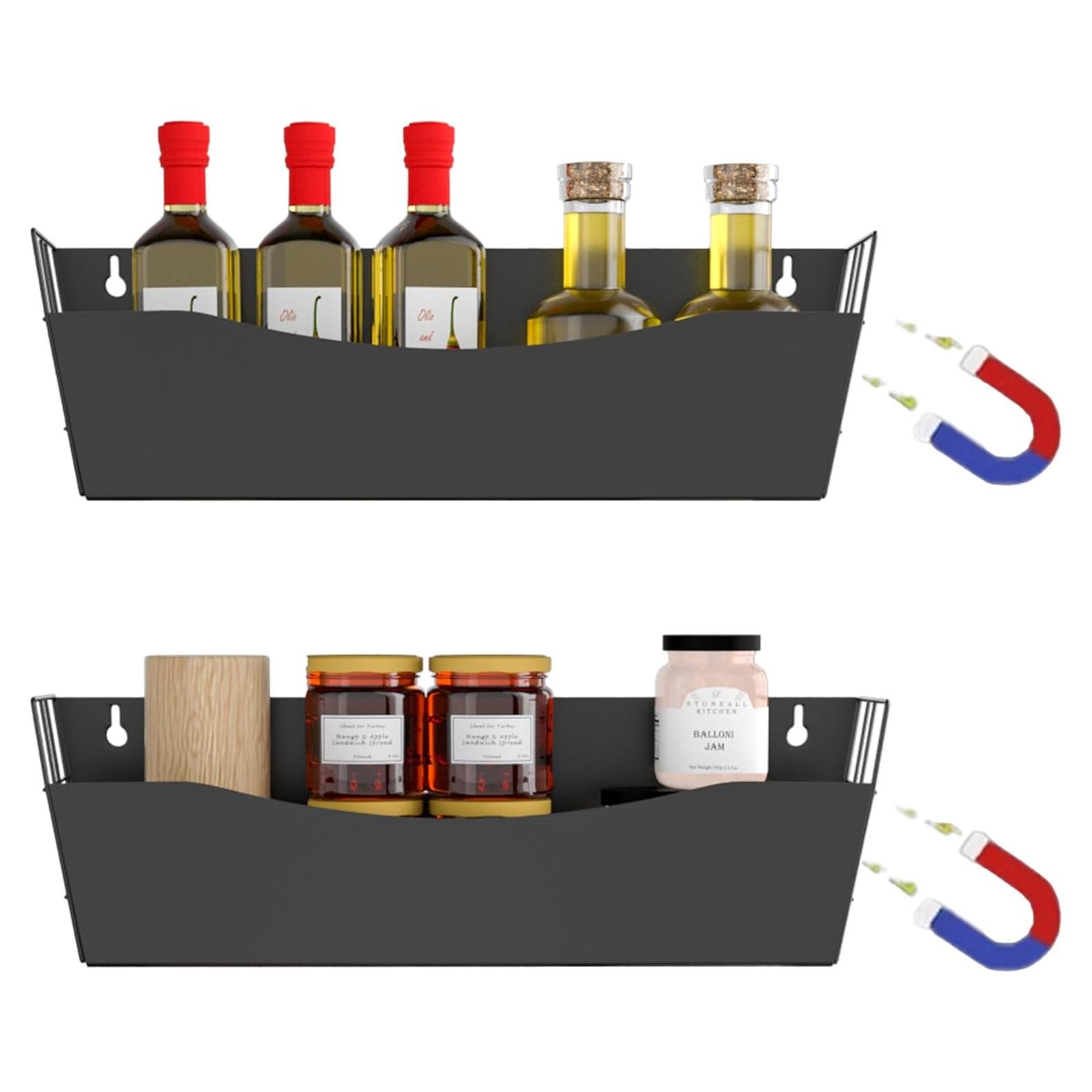 Organizador Magnético de Cocina BSJYMJIAJU 34.29x11.43 cm