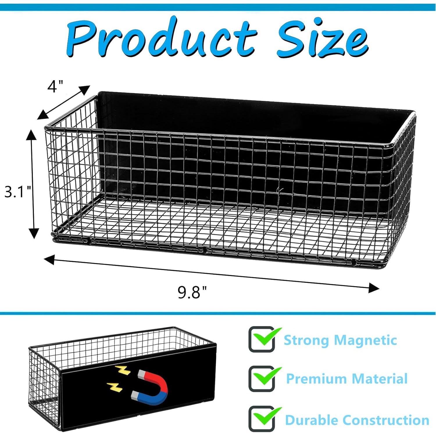 Cestas Magnéticas Organizadoras Frcctre 2 Pack 24.9x10.2 cm