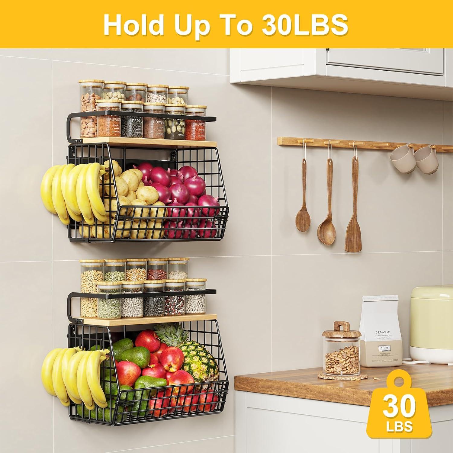 Estante Magnético WBKATN Pequeño para Refrigerador 20x30cm