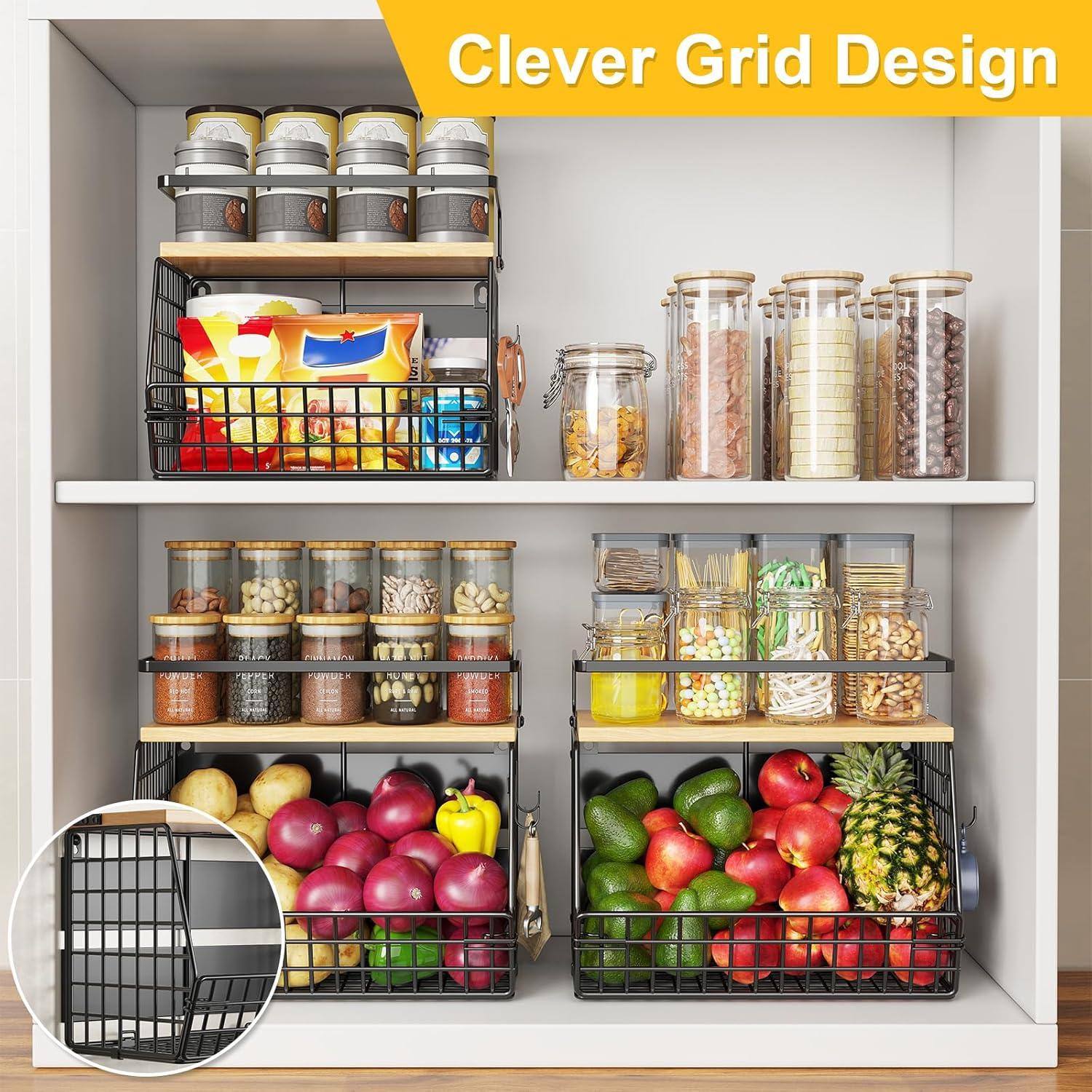 Estante Magnético WBKATN Pequeño para Refrigerador 20x30cm