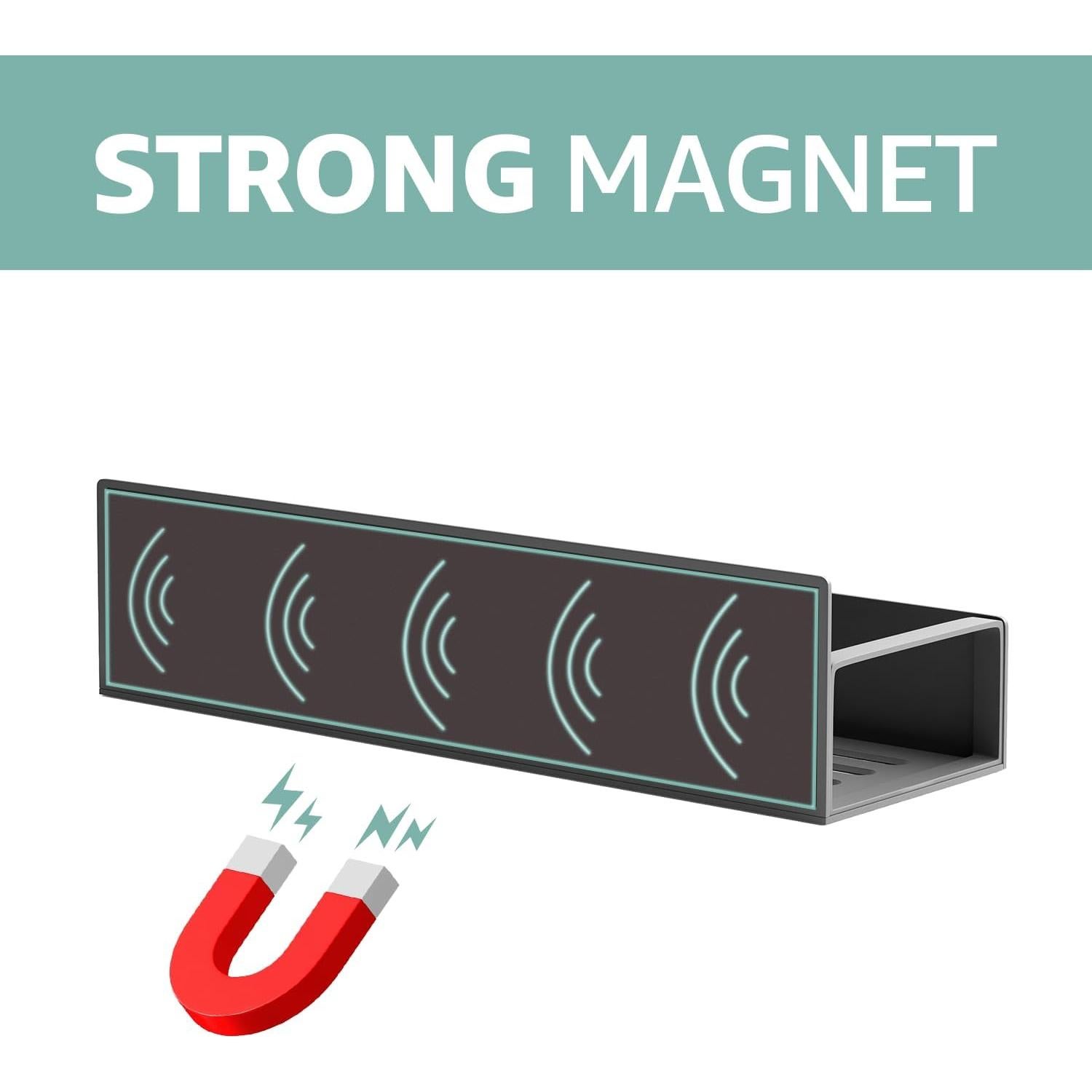 Estante Magnético de Especias Global Digitronix - 4 Estantes, 3.63 kg