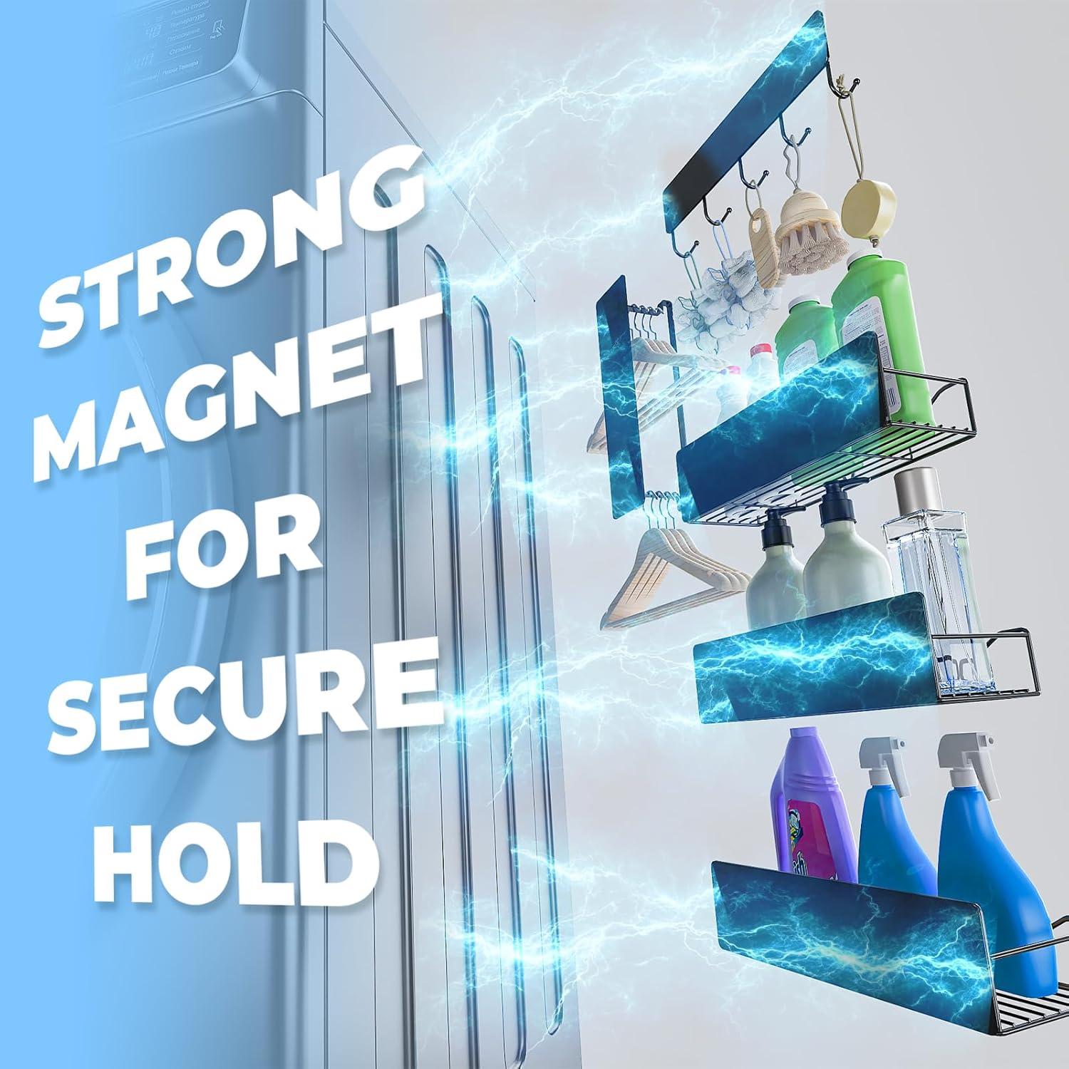 Paquete de 5 estantes magnéticos Genérica para cocina y lavandería