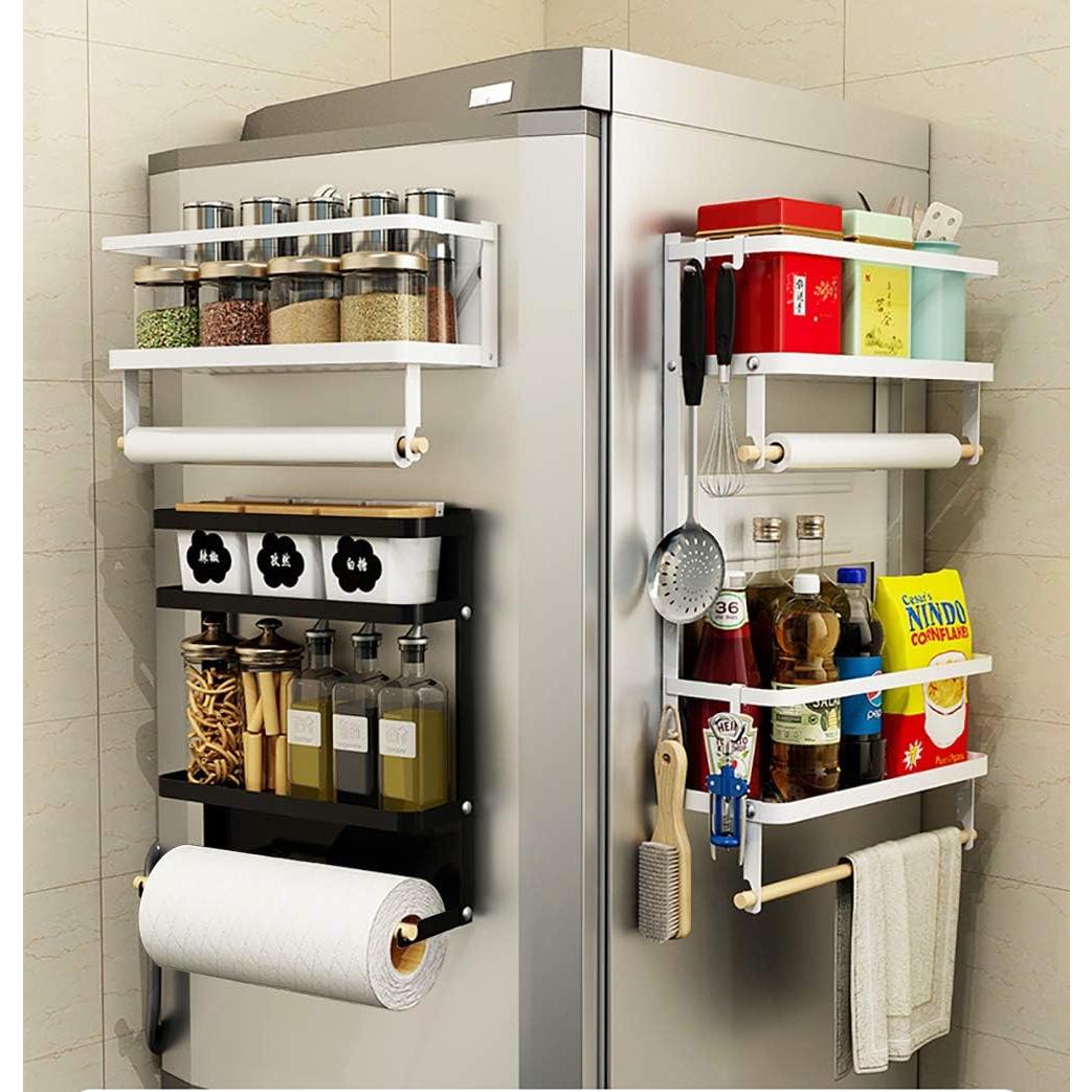 Estante Magnético Plegable Mukkuri para Cocina Blanco 4.54 kg