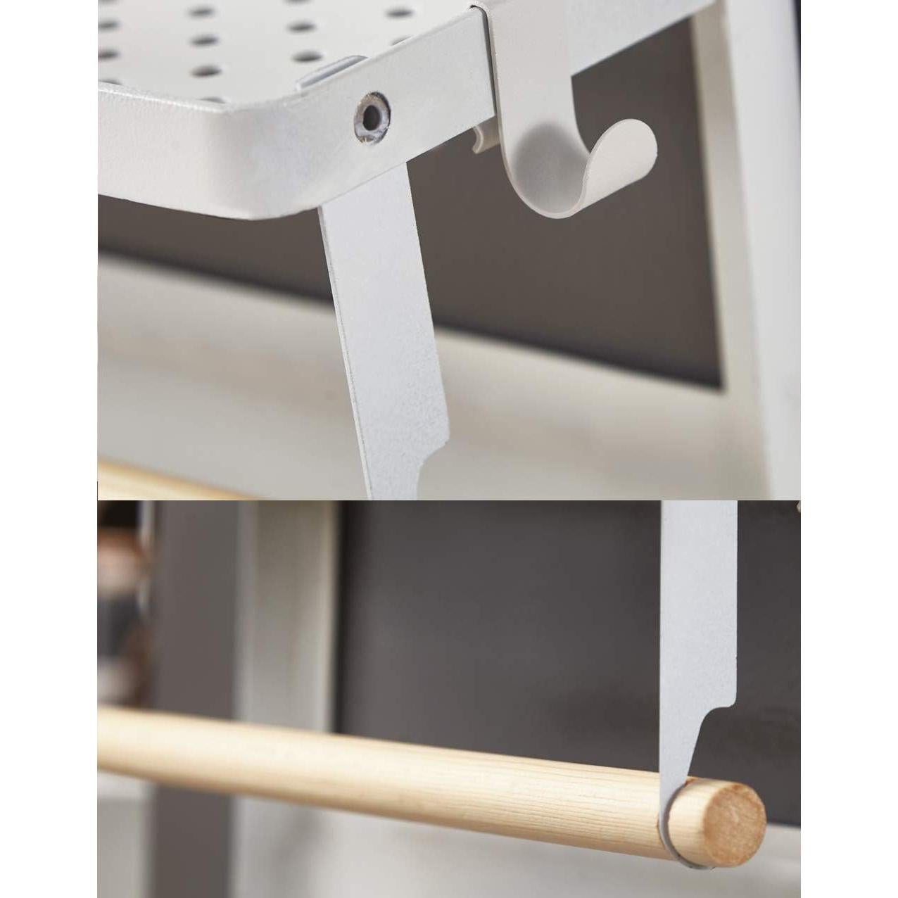 Estante Magnético Plegable Mukkuri para Cocina Blanco 4.54 kg