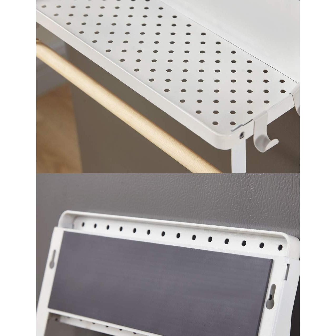 Estante Magnético Plegable Mukkuri para Cocina Blanco 4.54 kg