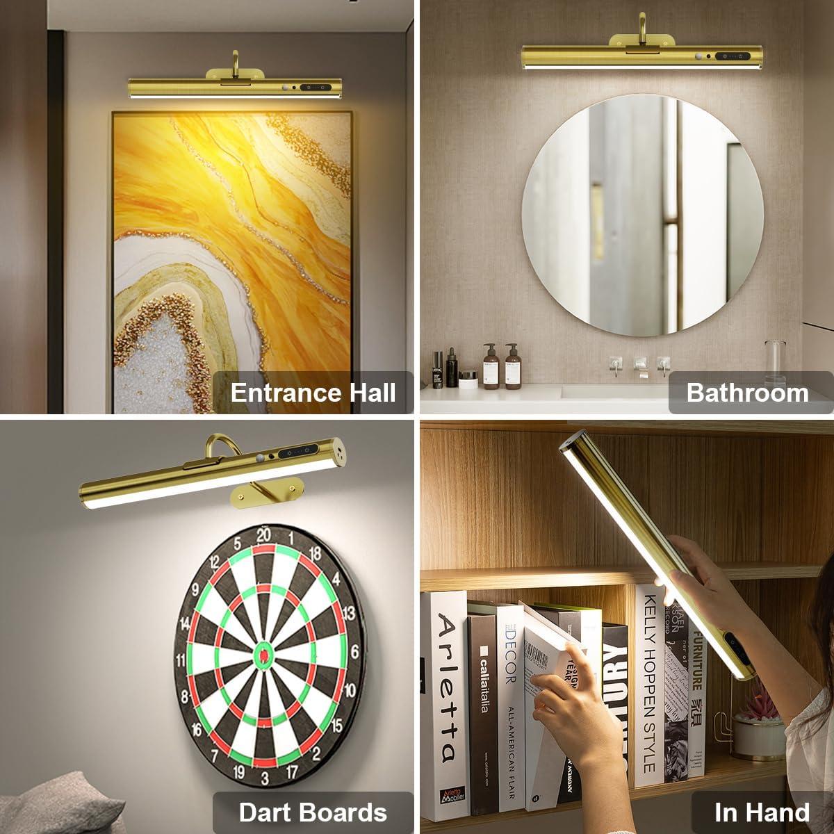 Luz de Imagen Inalámbrica Recargable Foshan con Sensor de Movimiento