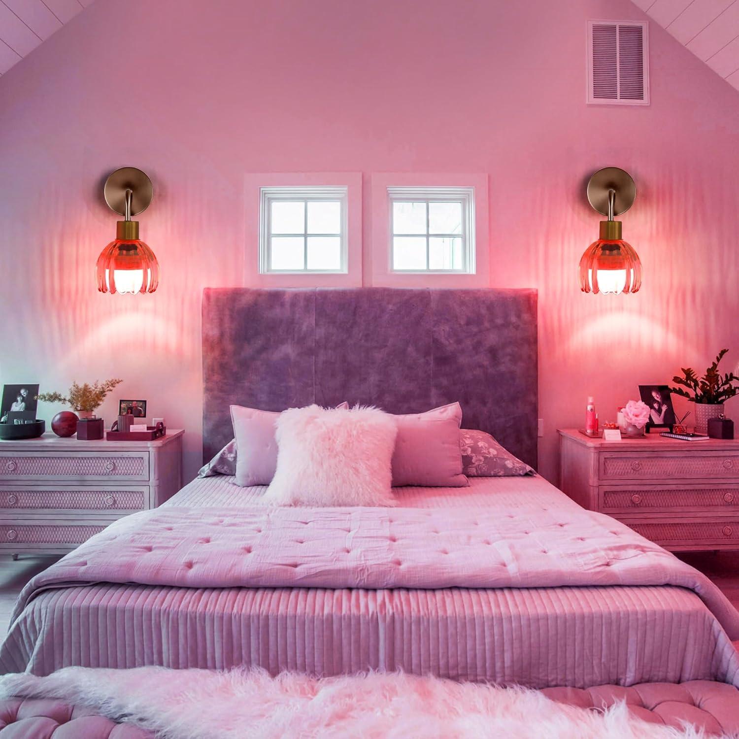 Aplique de Pared Vintage Inalámbrico Recargable TYKJ - Set de 2