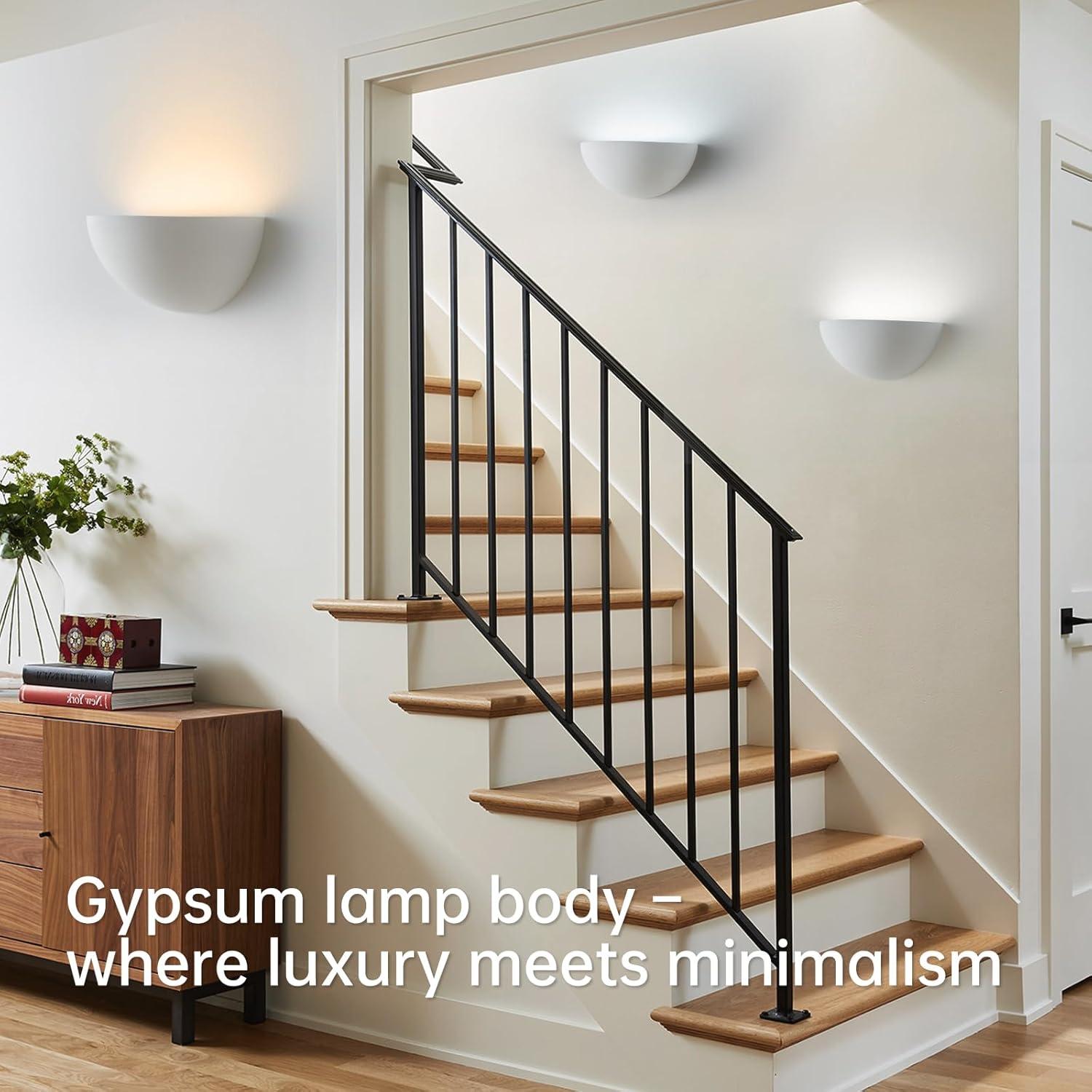 Aplique de pared recargable Nusran, luz minimalista 12 colores