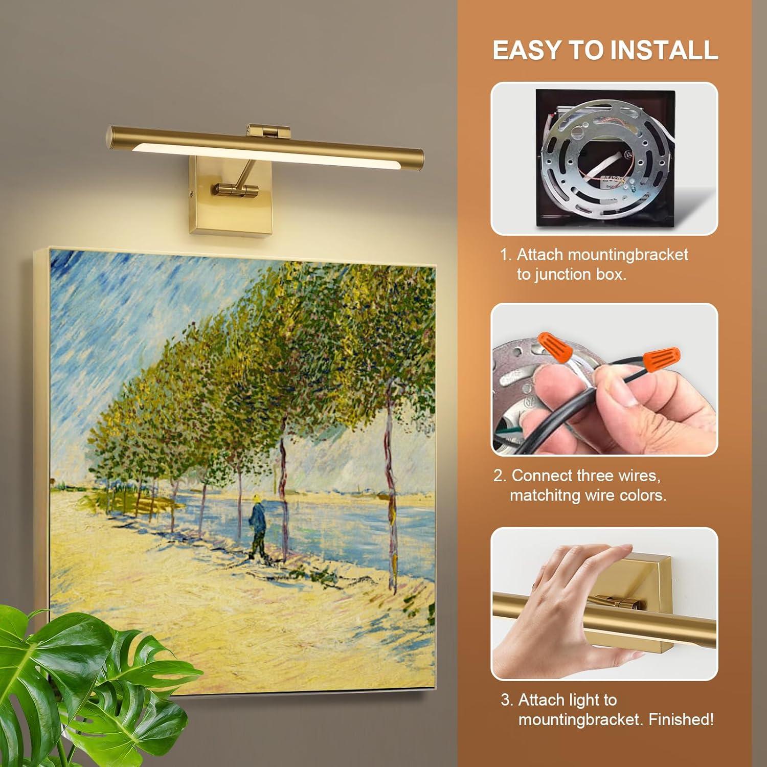 Lámpara de Pared LED Joosenhouse 42 cm Brazo Oscilante 9W