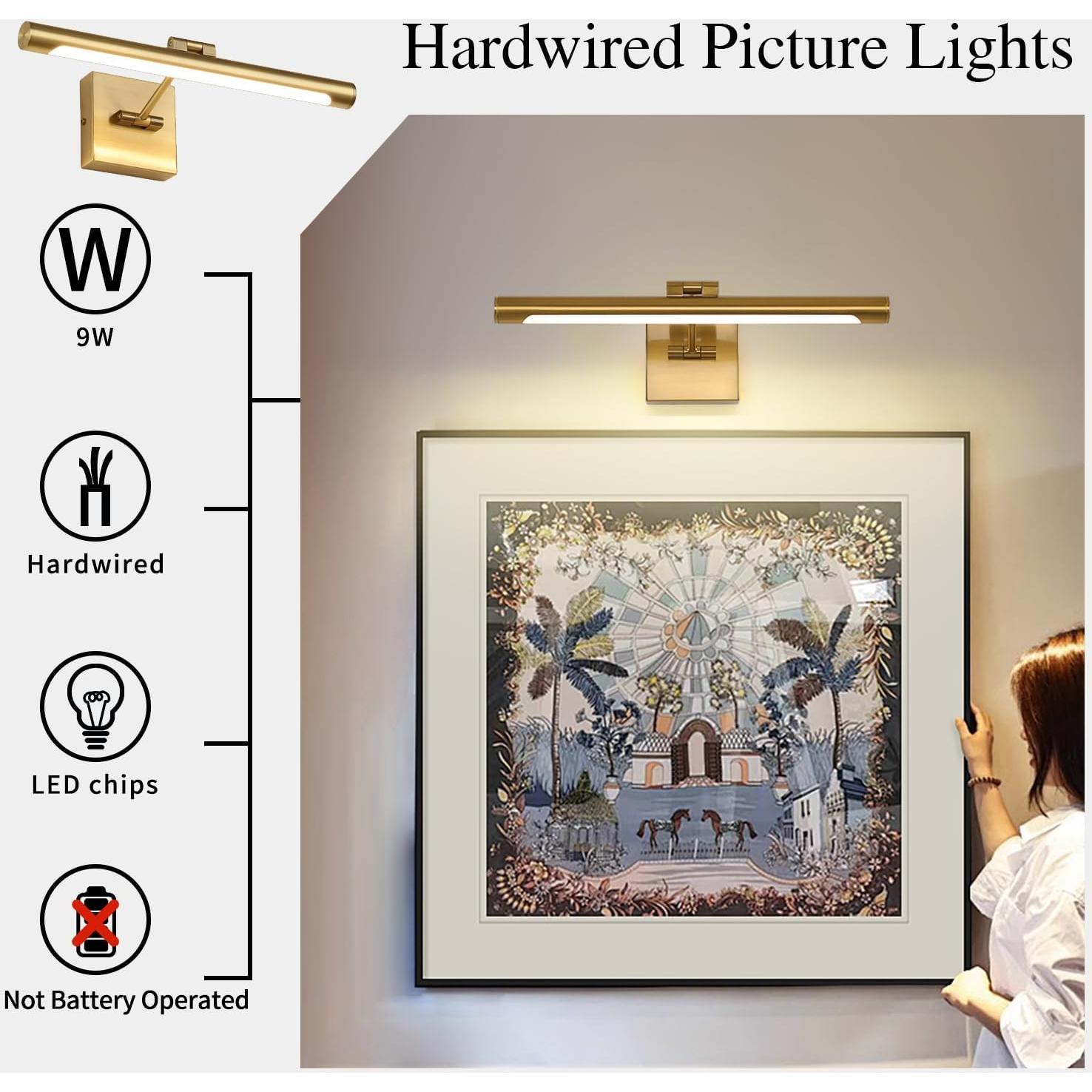 Lámpara de Pared LED Joosenhouse 42 cm Brazo Oscilante 9W