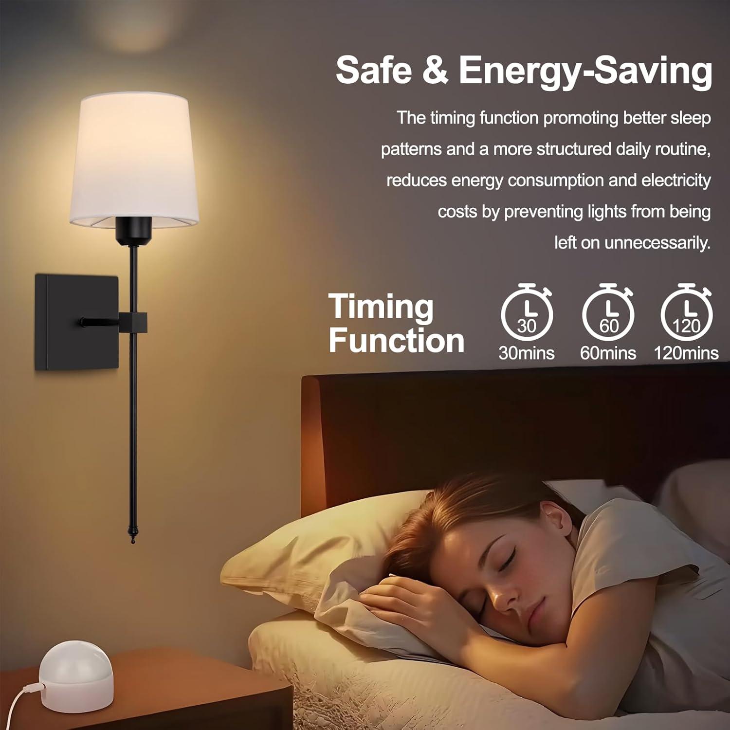 Juego de 2 Apliques de Pared Inalámbricos ZEROUNO RGB