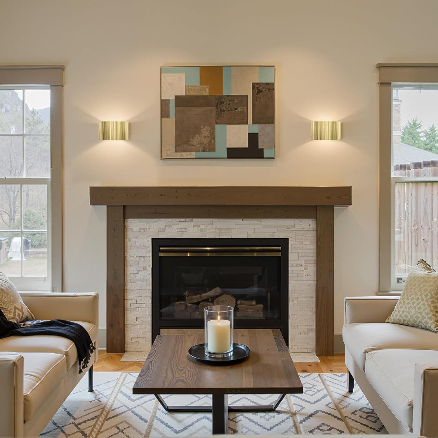 Juego de 2 Apliques de Pared Folux LED Recargables 5200mAh