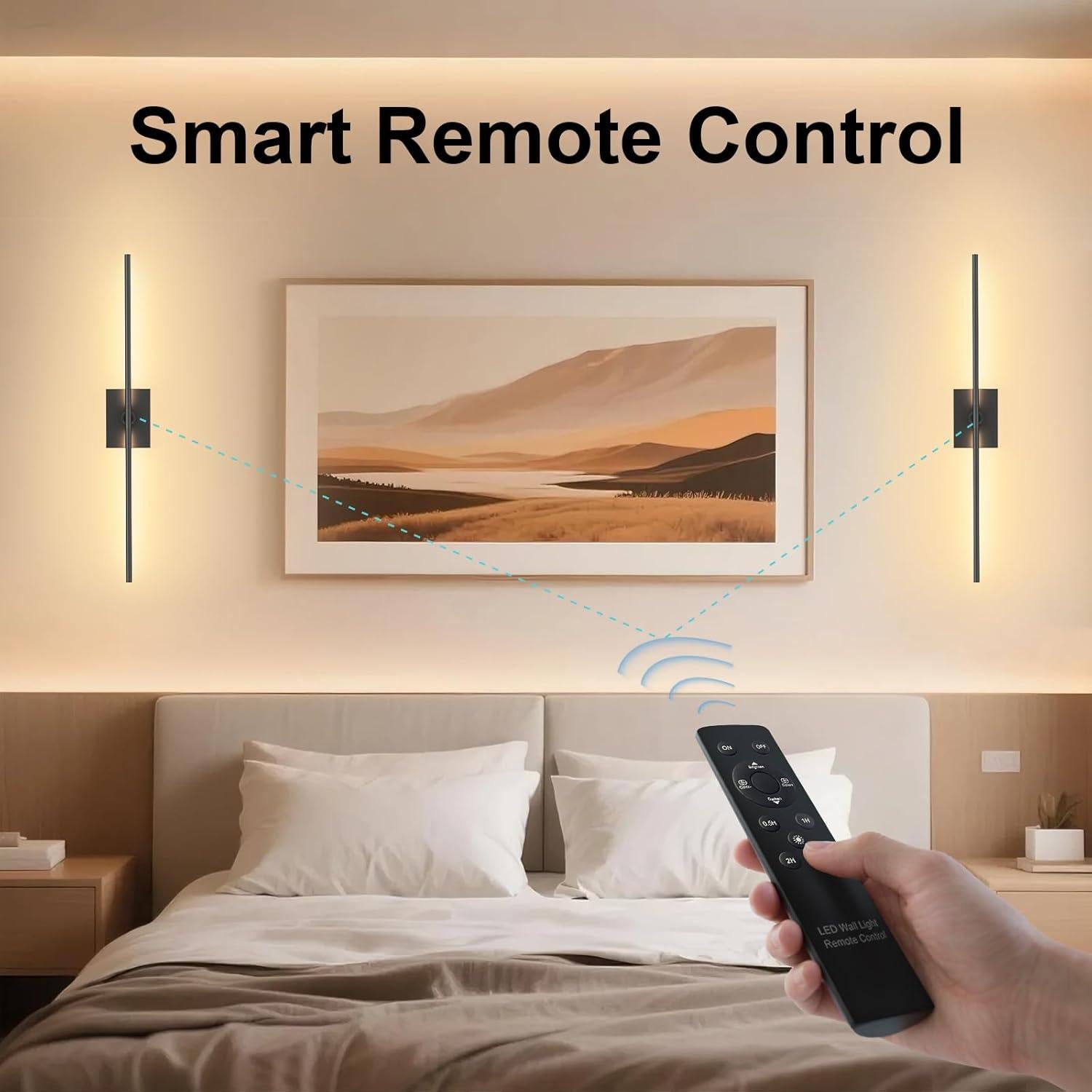 Aplique de Pared Inalámbrico HX HECLX 76.2cm Recargable