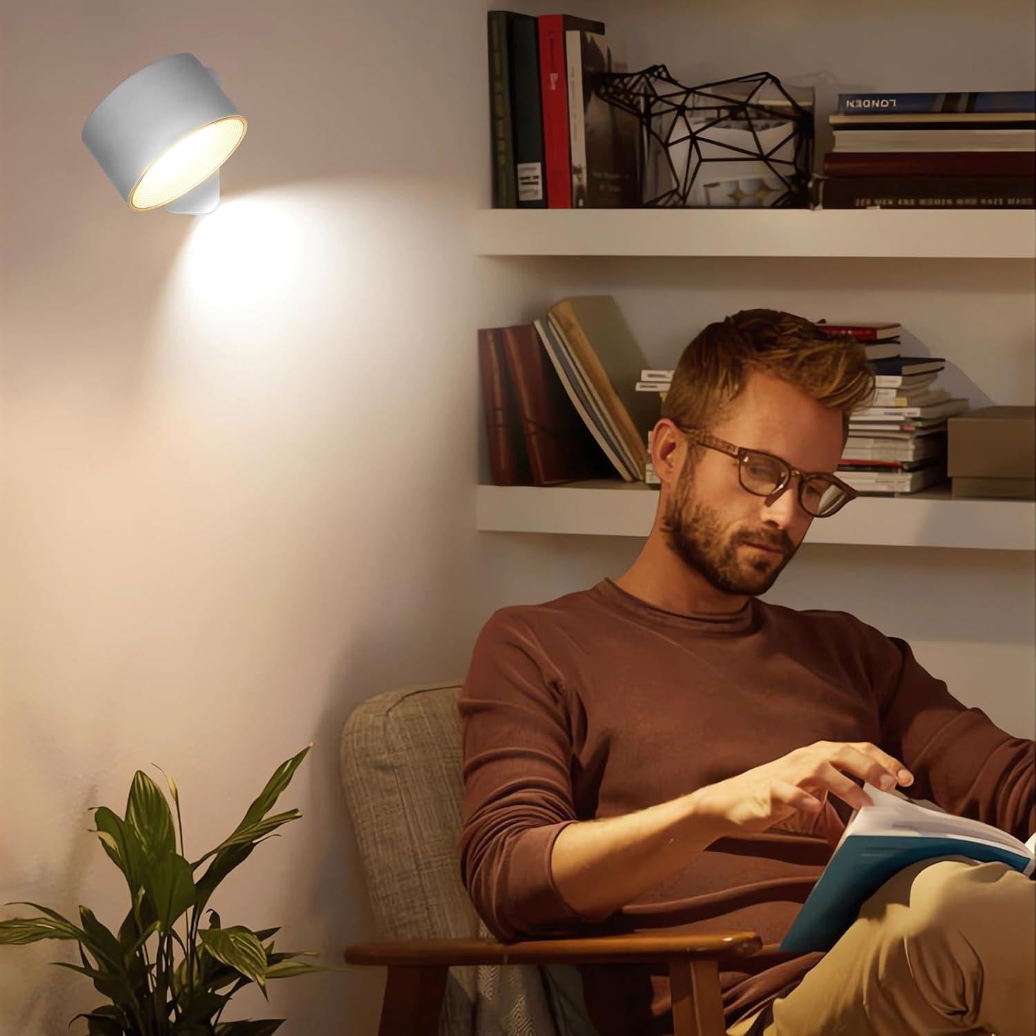 Lámpara de Pared LED Inalámbrica ONSTUY 3 Temperaturas Color