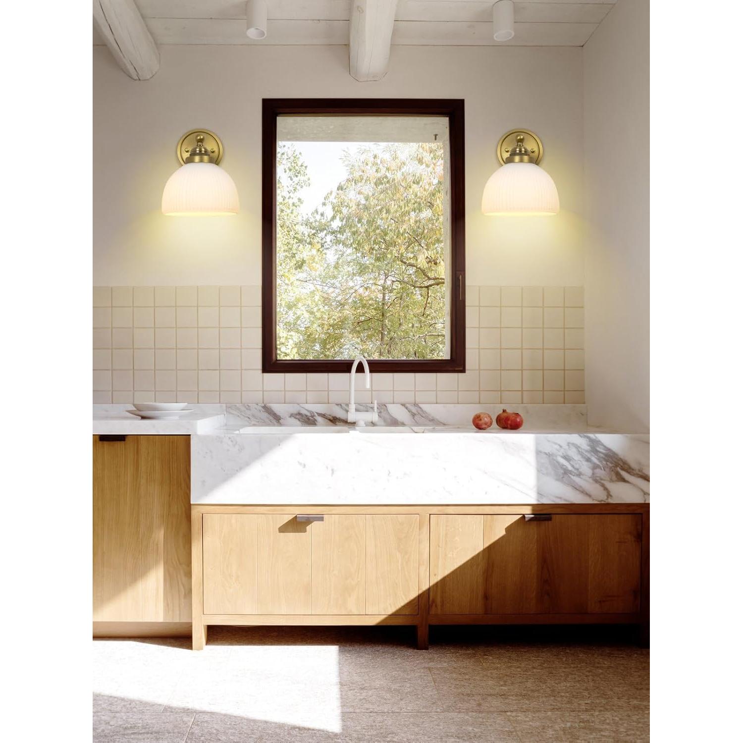 Aplique de Pared Vintage HEQIQEH Recargable con Control Remoto