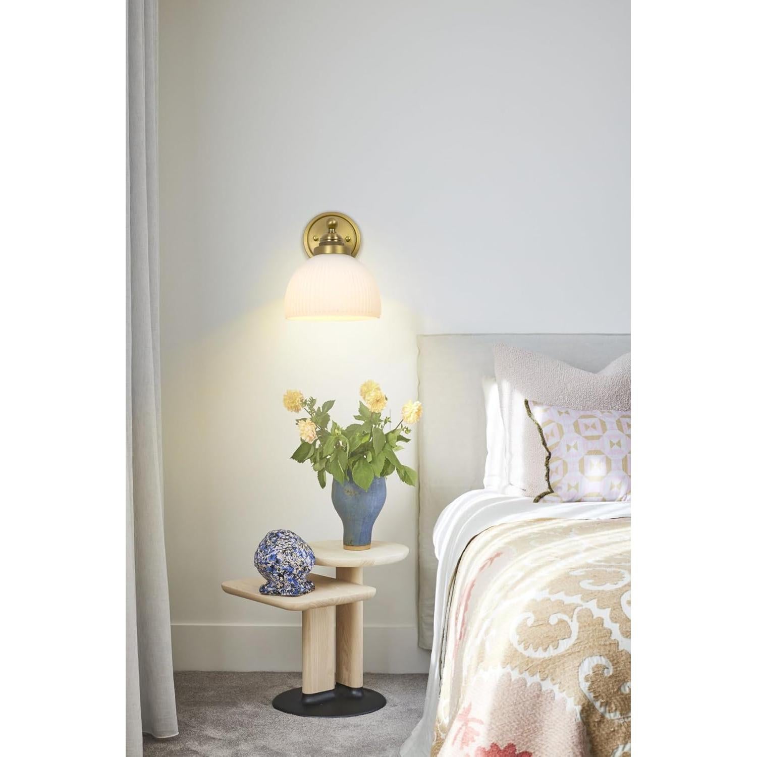 Aplique de Pared Vintage HEQIQEH Recargable con Control Remoto