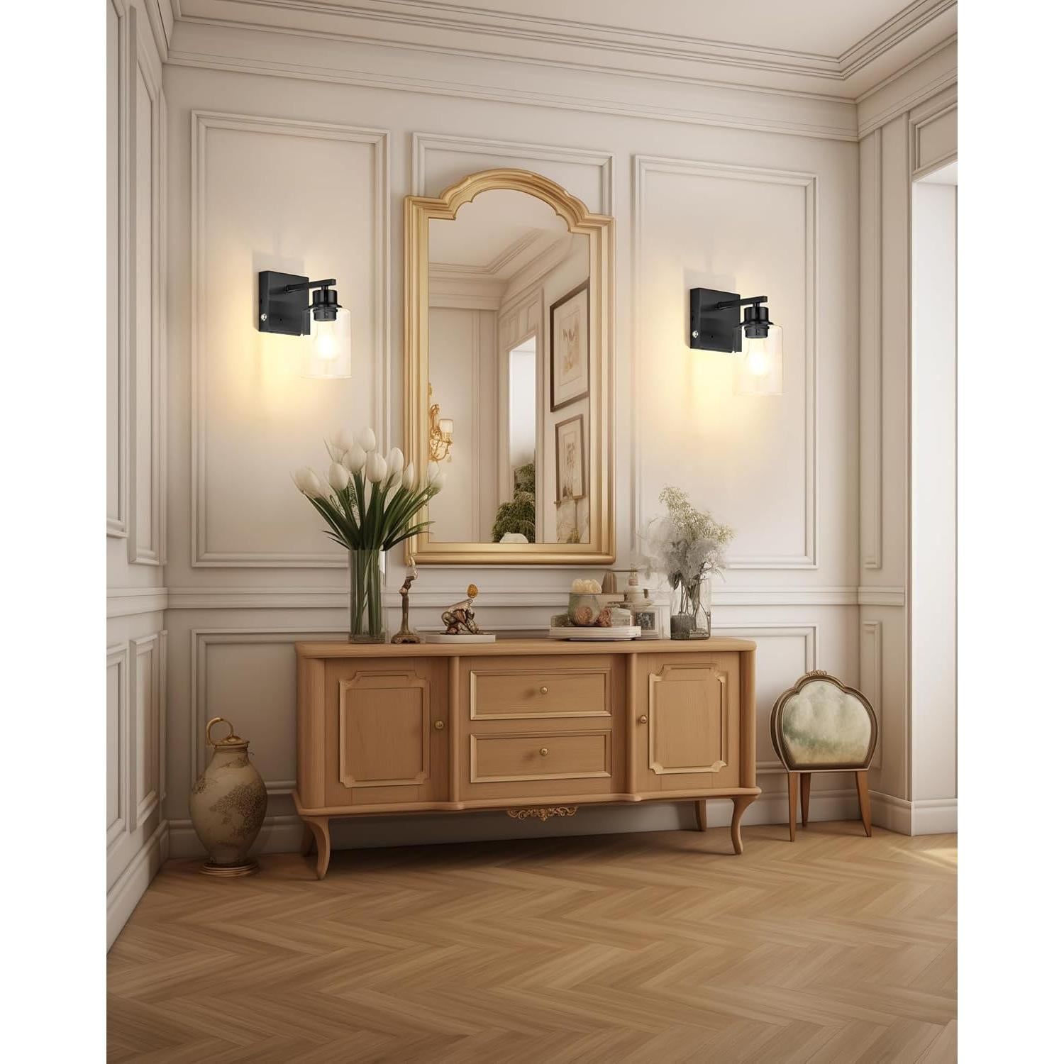 Juego de 2 Apliques de Pared Inalámbricos Rayogale 3000K