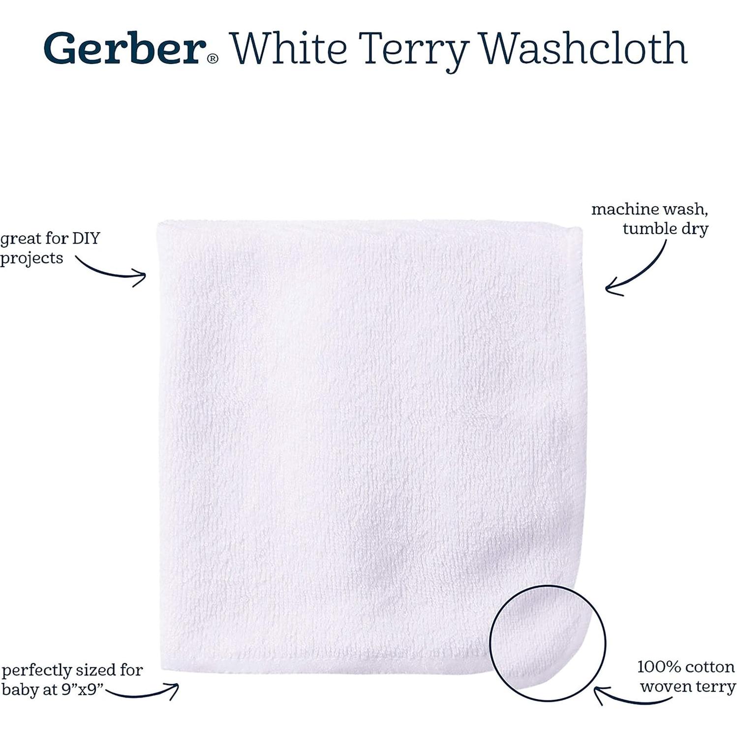Toallitas para Bebés Gerber 6 Unidades 23x23 cm Algodón
