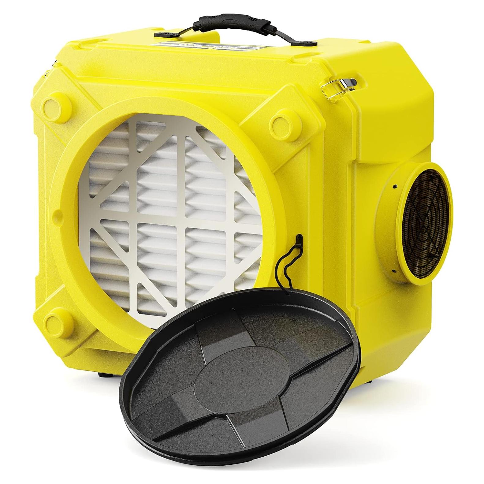 Limpiador de Aire HEPA AlorAir 550 Amarillo 3 Etapas