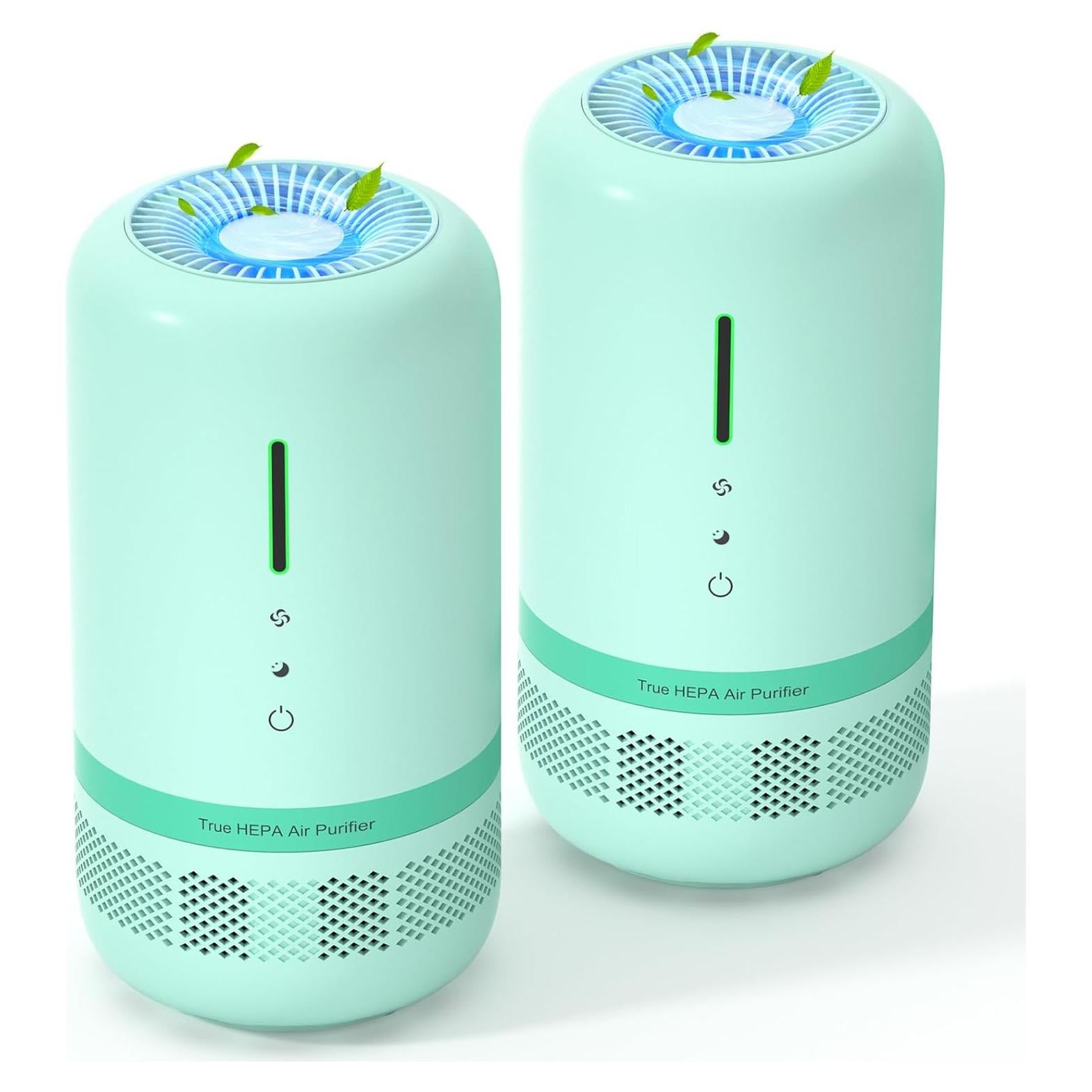 Purificadores de Aire Vendfo VF04 HEPA 99.97% 2 Unidades