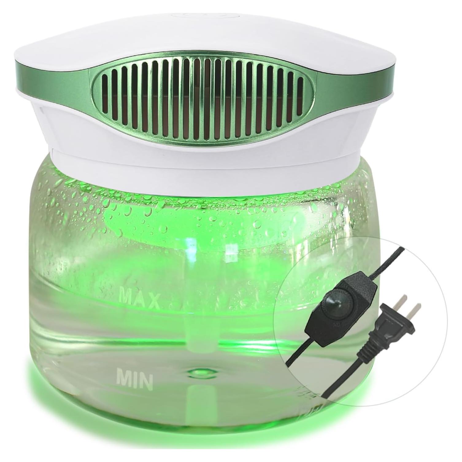 Purificador de Aire y Difusor de Aroma 62408 Verde 1.2L