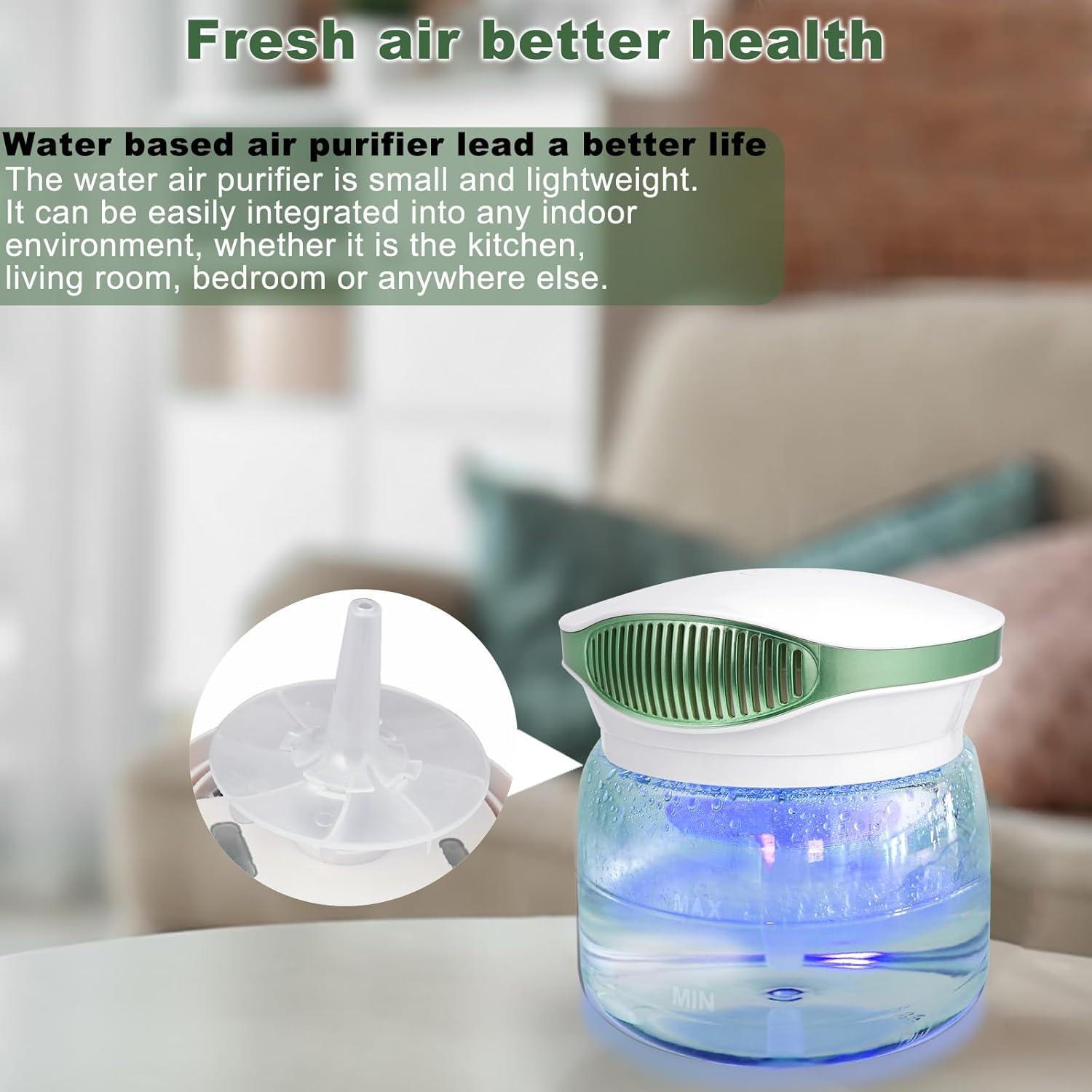 Purificador de Aire y Difusor de Aroma 62408 Verde 1.2L