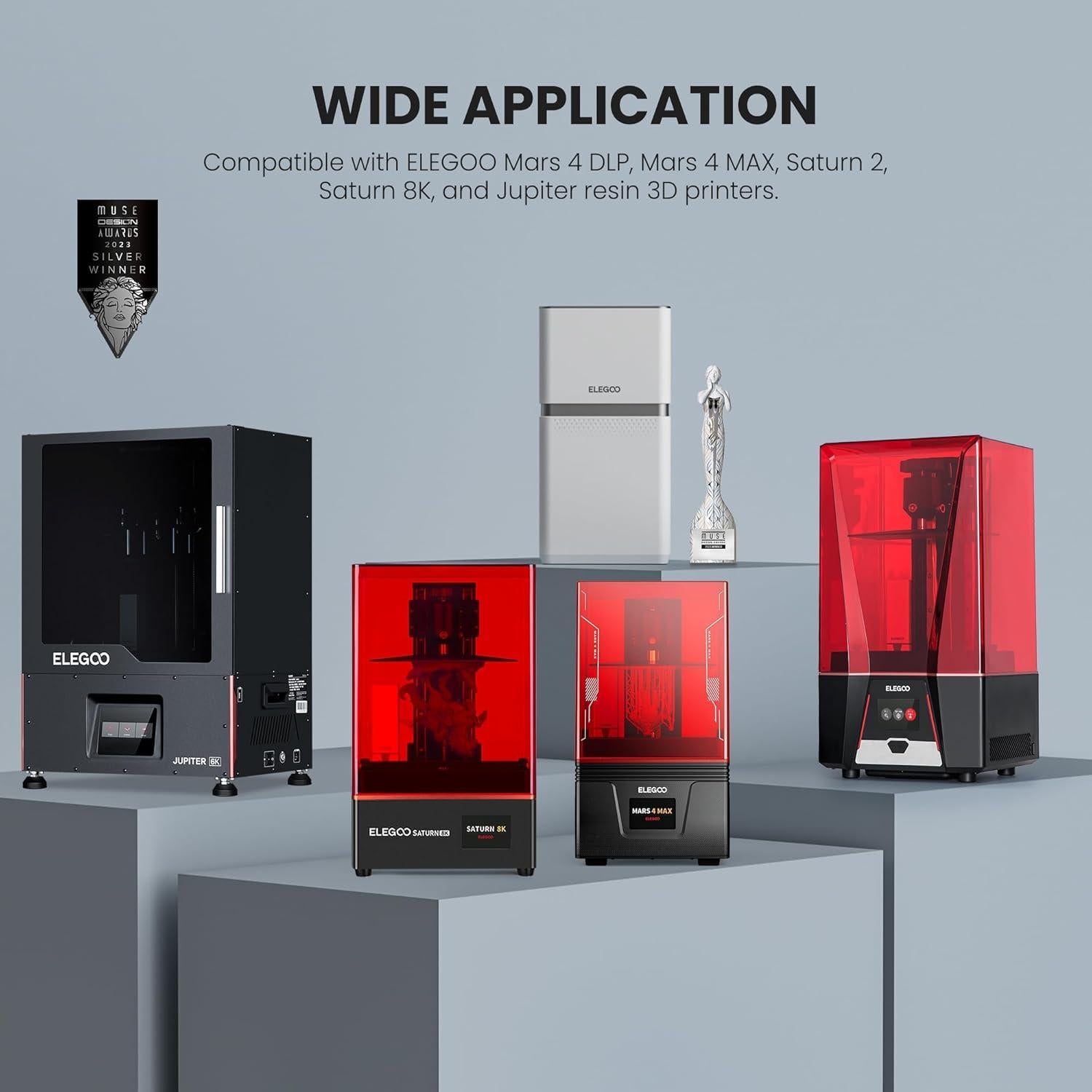 Purificador de Aire ELEGOO MarsMate 6W, Silencioso y Eficiente