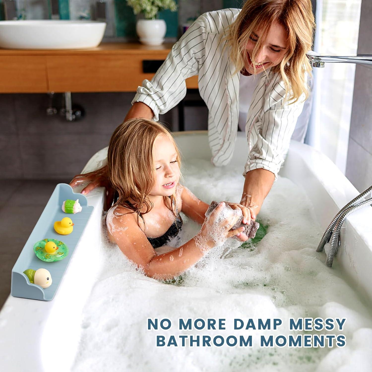 Protector de Salpicaduras de Silicona Annana para Bañera