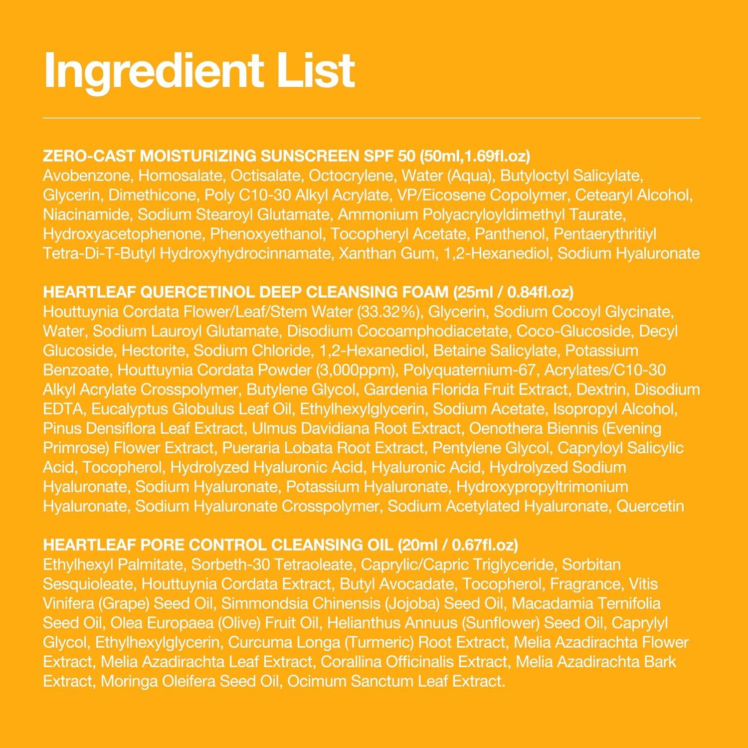 Kit de Viaje Anua: Protector Solar SPF 50 y Limpiadores Mini