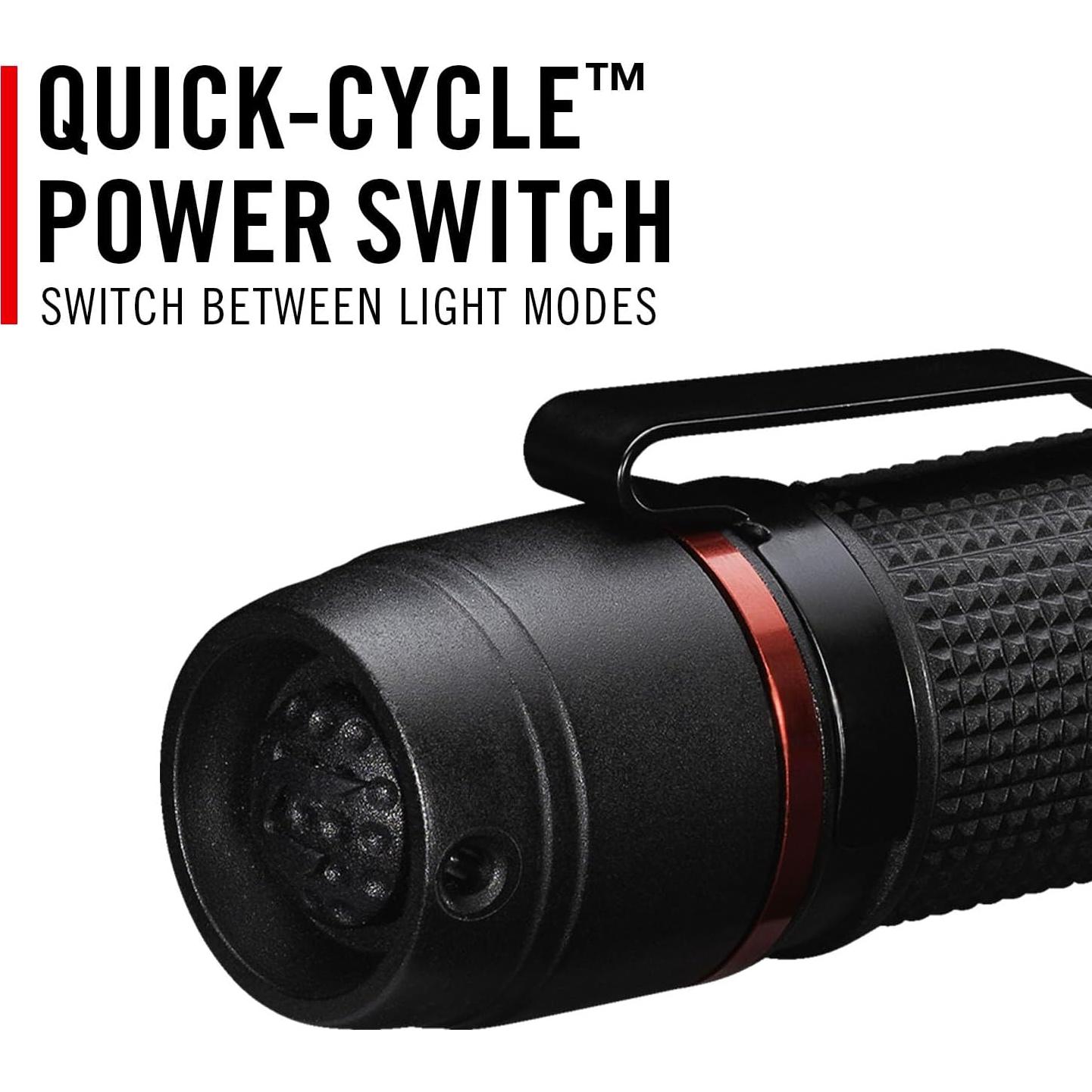 Linterna LED Recargable Coast PX9R 1000 Lúmenes Doble Óptica