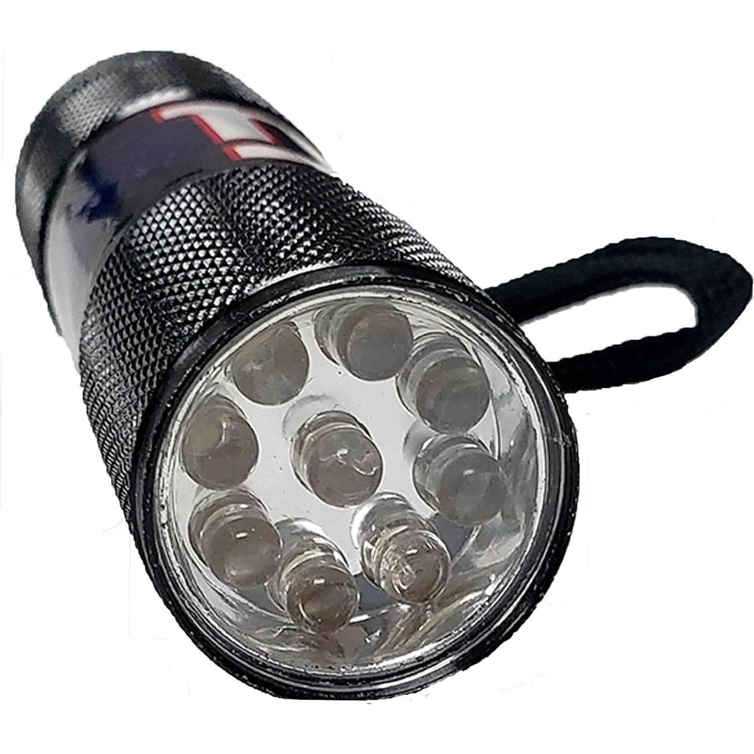 Linterna LED FANMATS Piratas de Pittsburgh 9 LEDs 100,000h