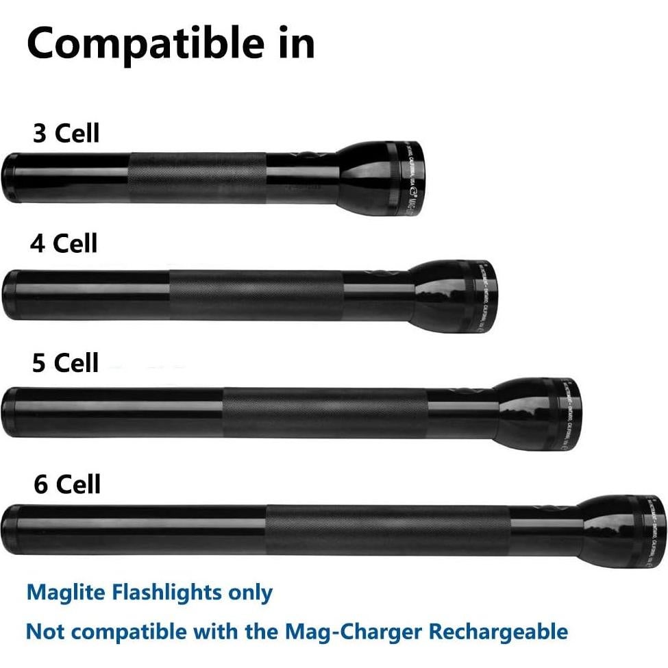 Bombilla LED LudoPam XP-G3 para Linterna Maglite 3-6 D/C