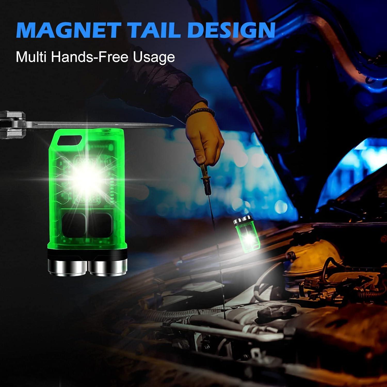 Linterna de Llavero GRABOYY V3 900 Lúmenes Recargable IP65