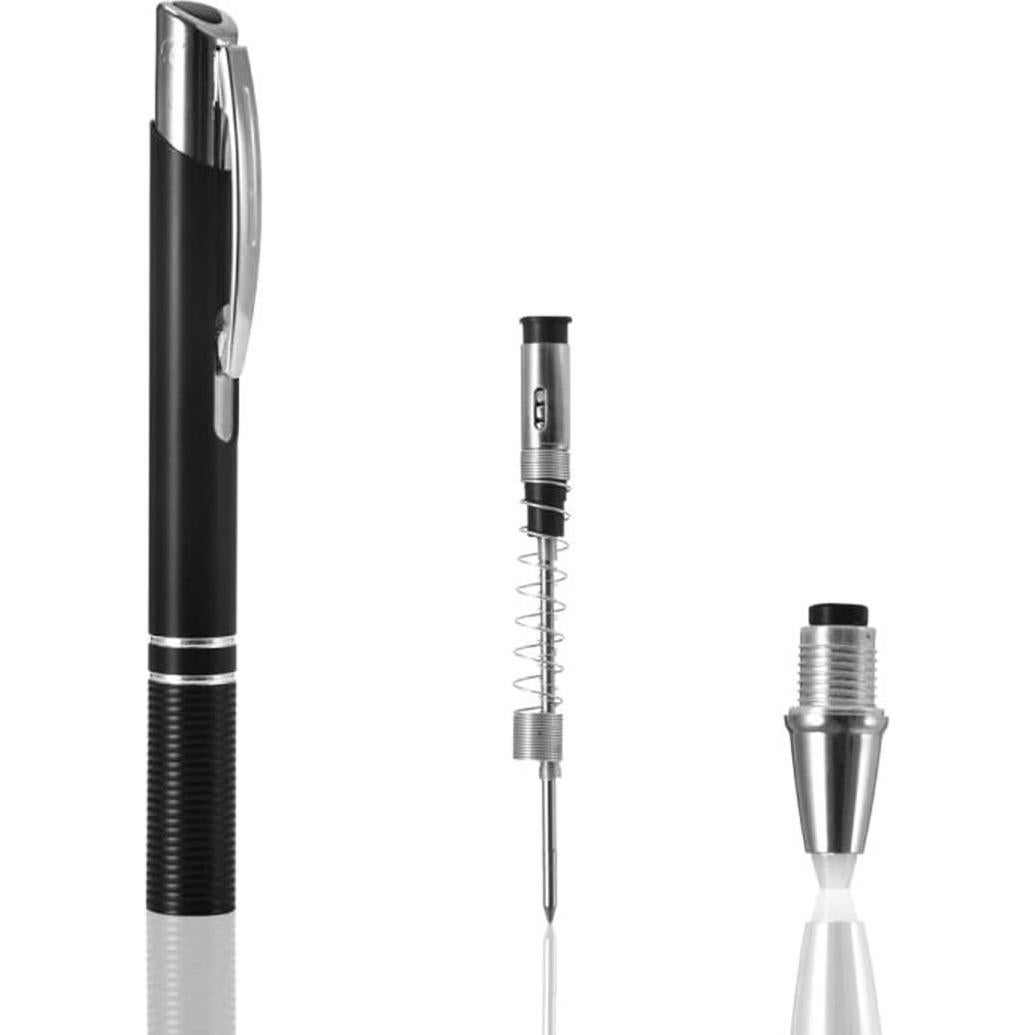 Bolígrafo Penyeah con Luz LED - 2 Unidades, Blanco