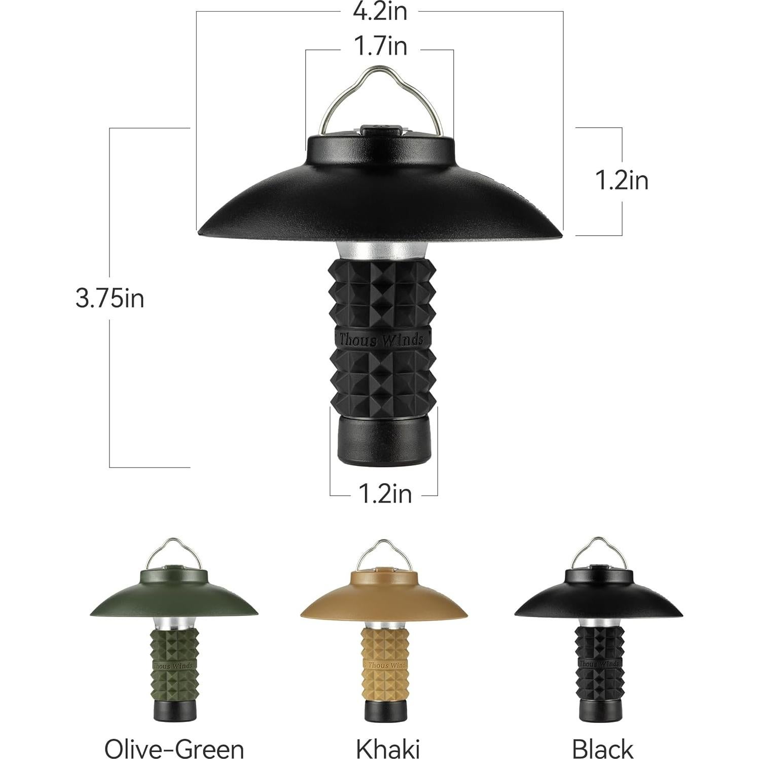 Linterna LED Mini Thouswinds TW6003-G Recargable 3400mAh
