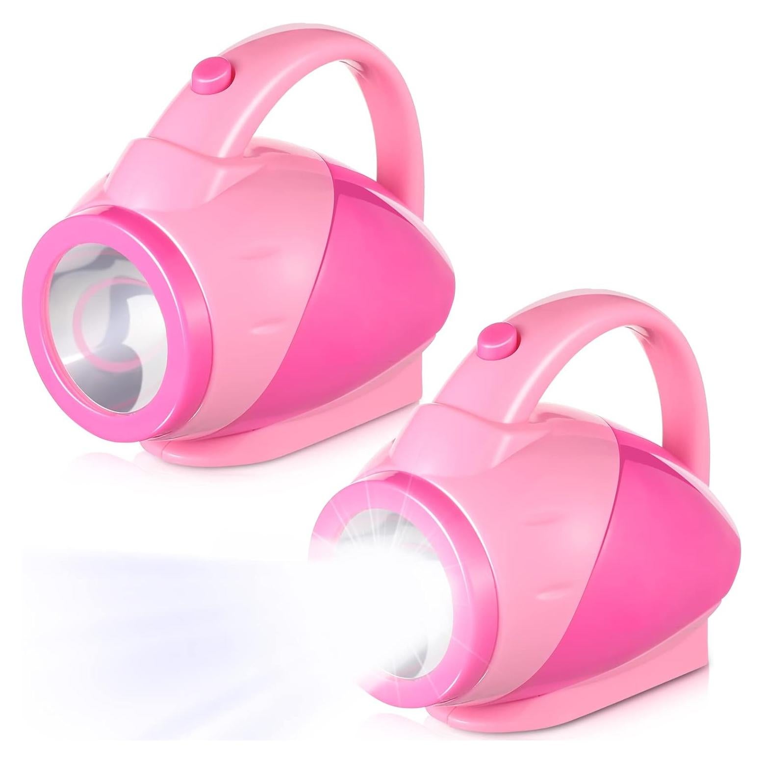 Linterna Rosa para Niños Nosiny - 2 Piezas, 11.43 cm