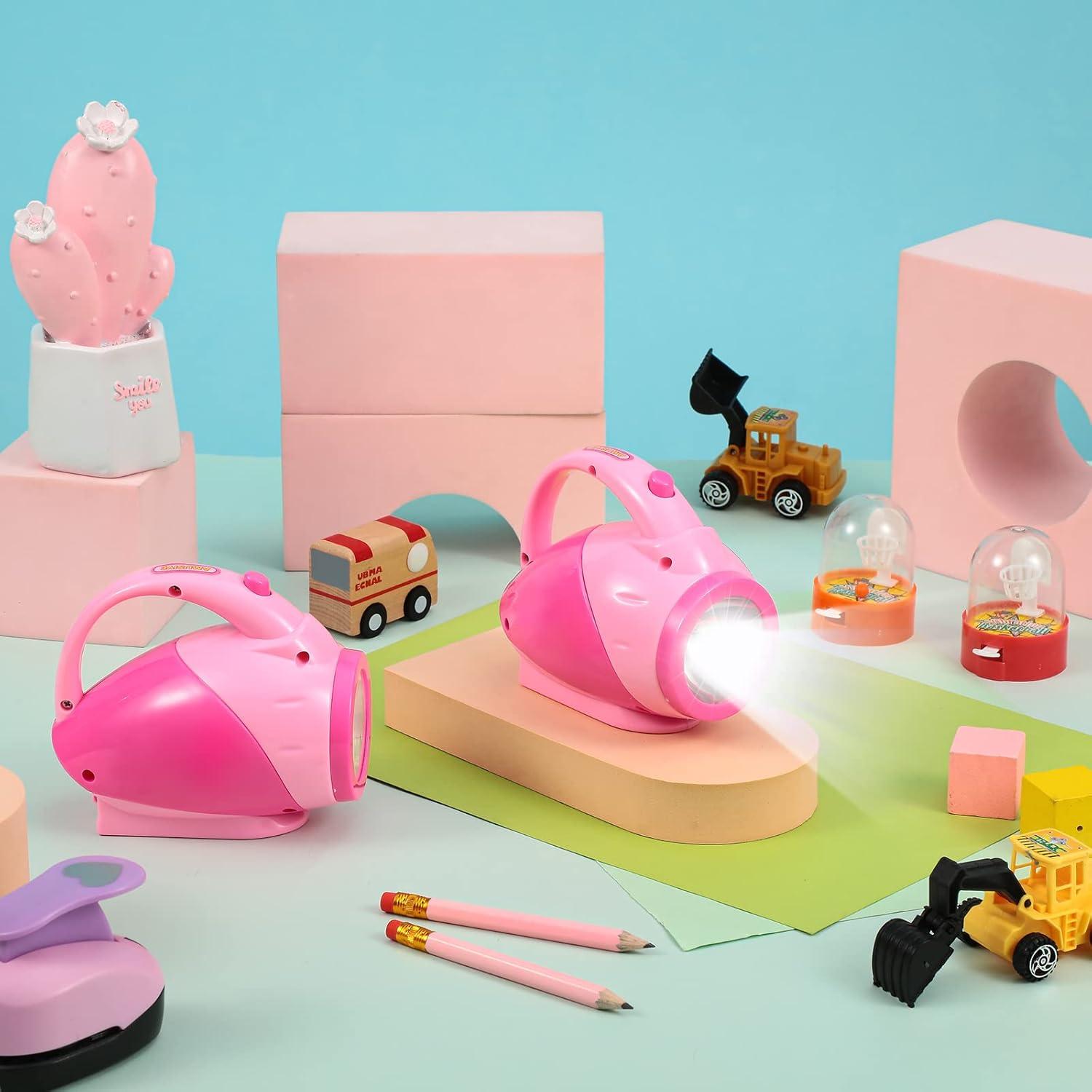 Linterna Rosa para Niños Nosiny - 2 Piezas, 11.43 cm