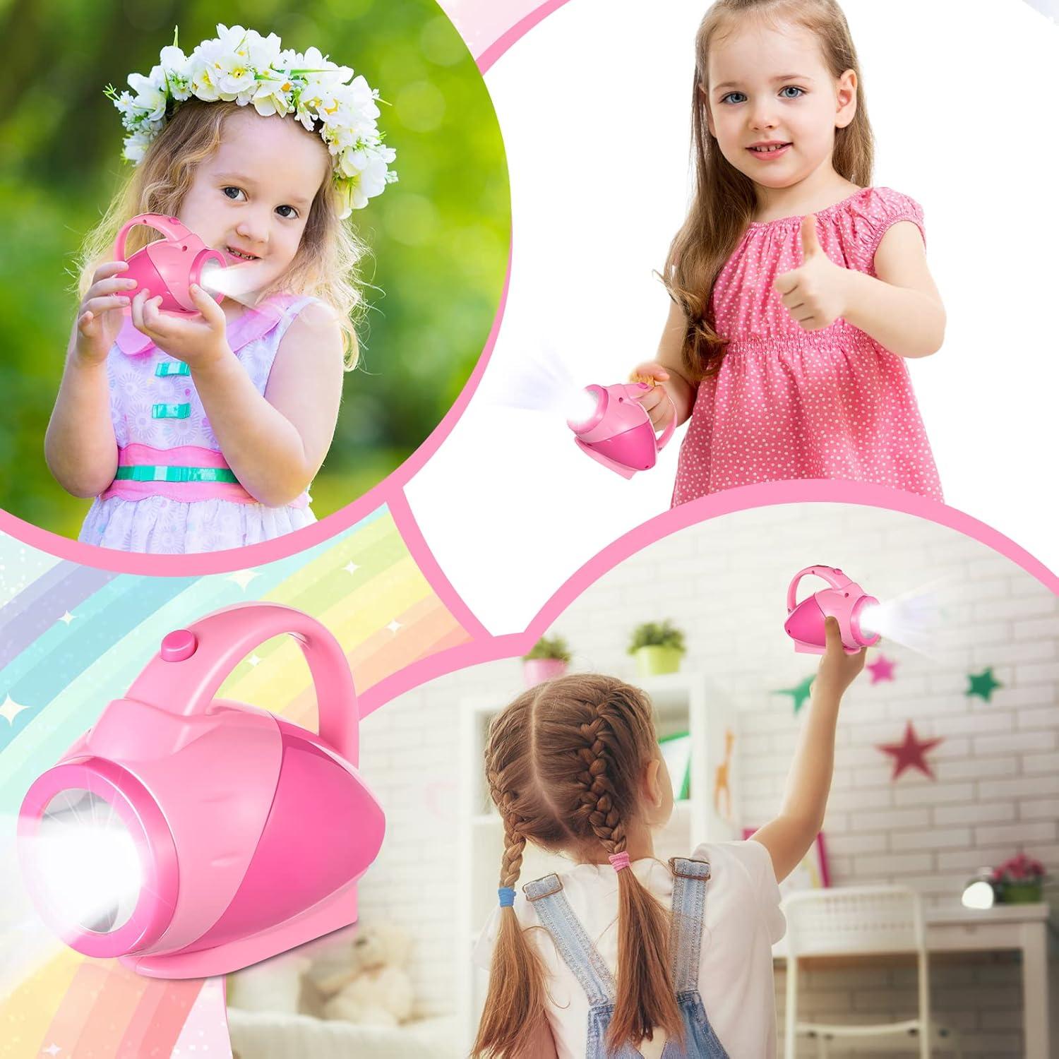 Linterna Rosa para Niños Nosiny - 2 Piezas, 11.43 cm