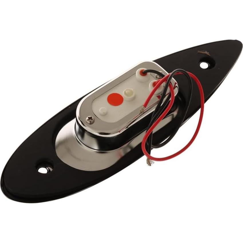 Luces LED de proa SeaSense rojas y verdes impermeables