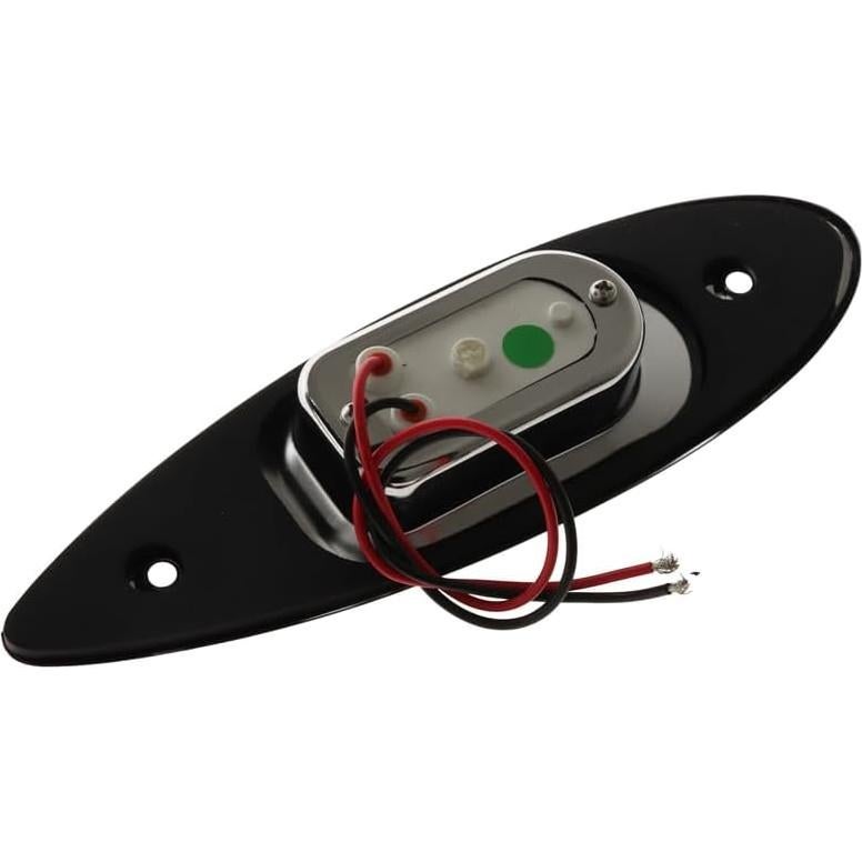 Luces LED de proa SeaSense rojas y verdes impermeables