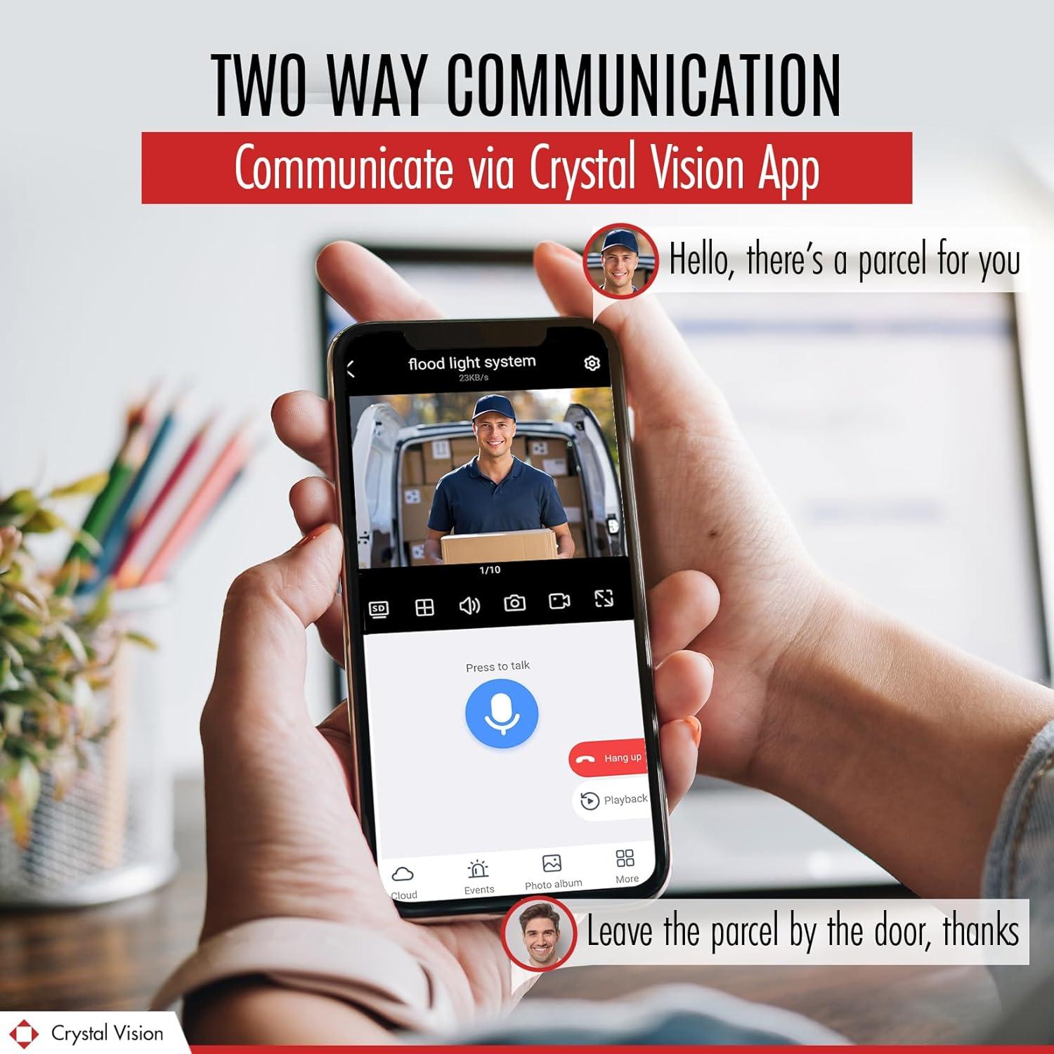 Kit de Cámara de Seguridad 8CH Tecnología de Visión Cristalina