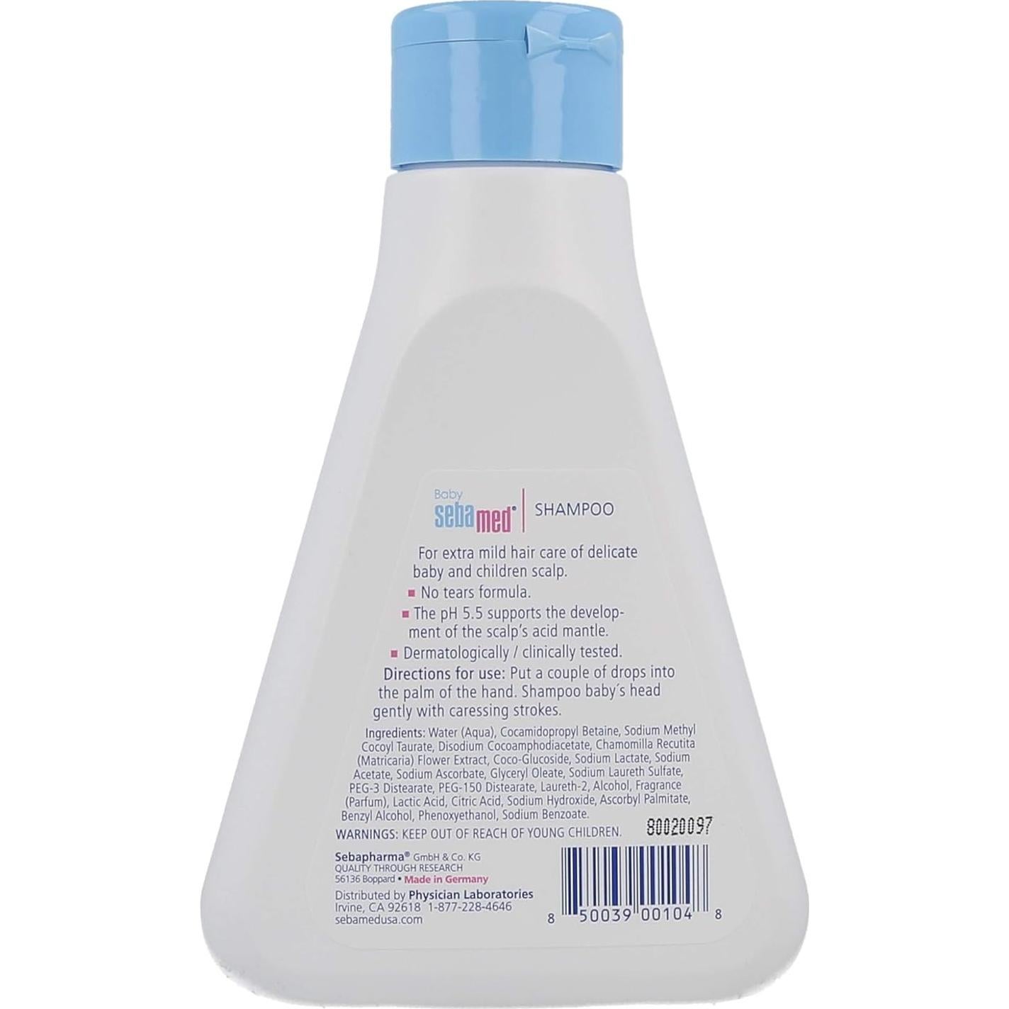 Champú Infantil Sebamed 250ml Sin Lagrimas pH 5.5 Manzanilla